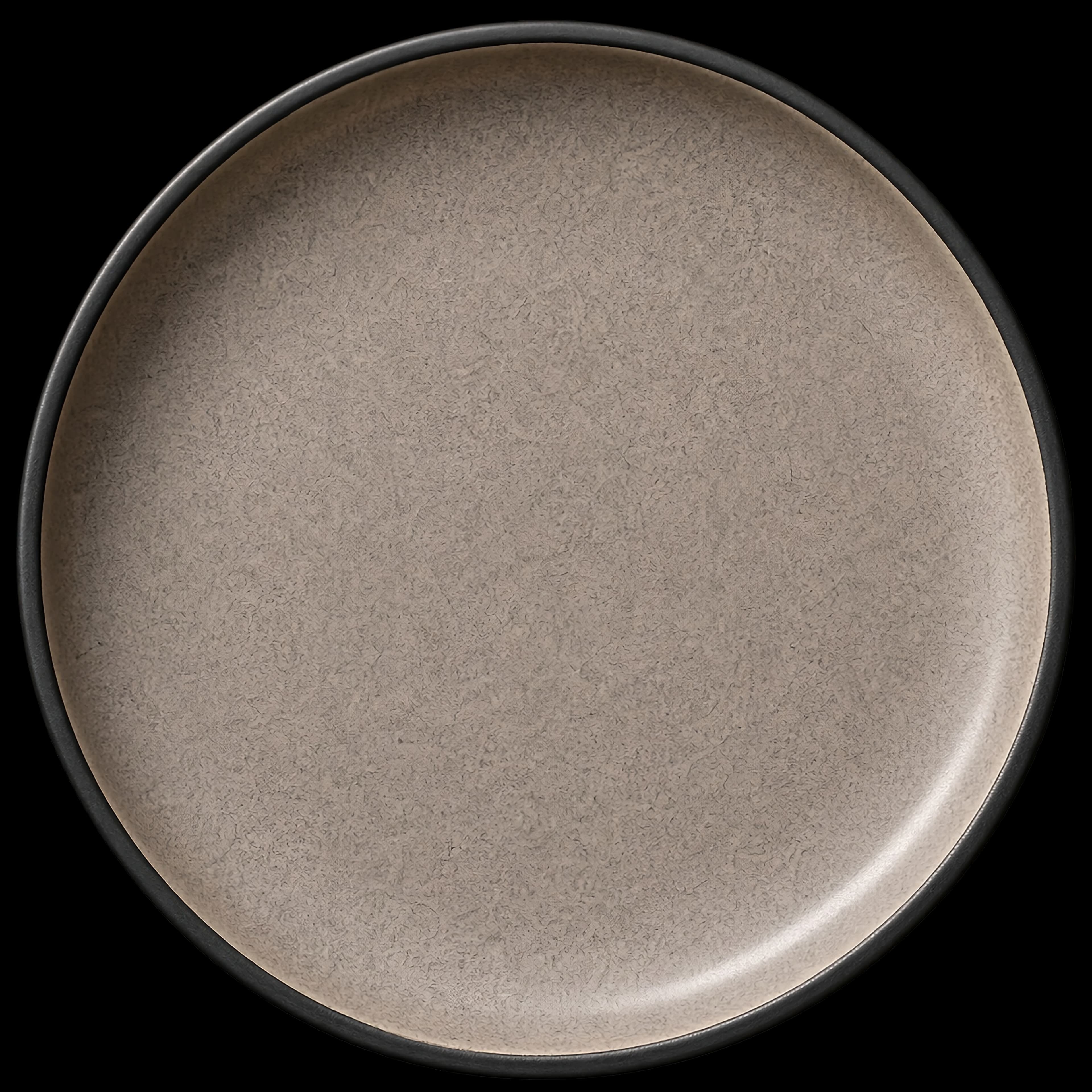 An empty plate
