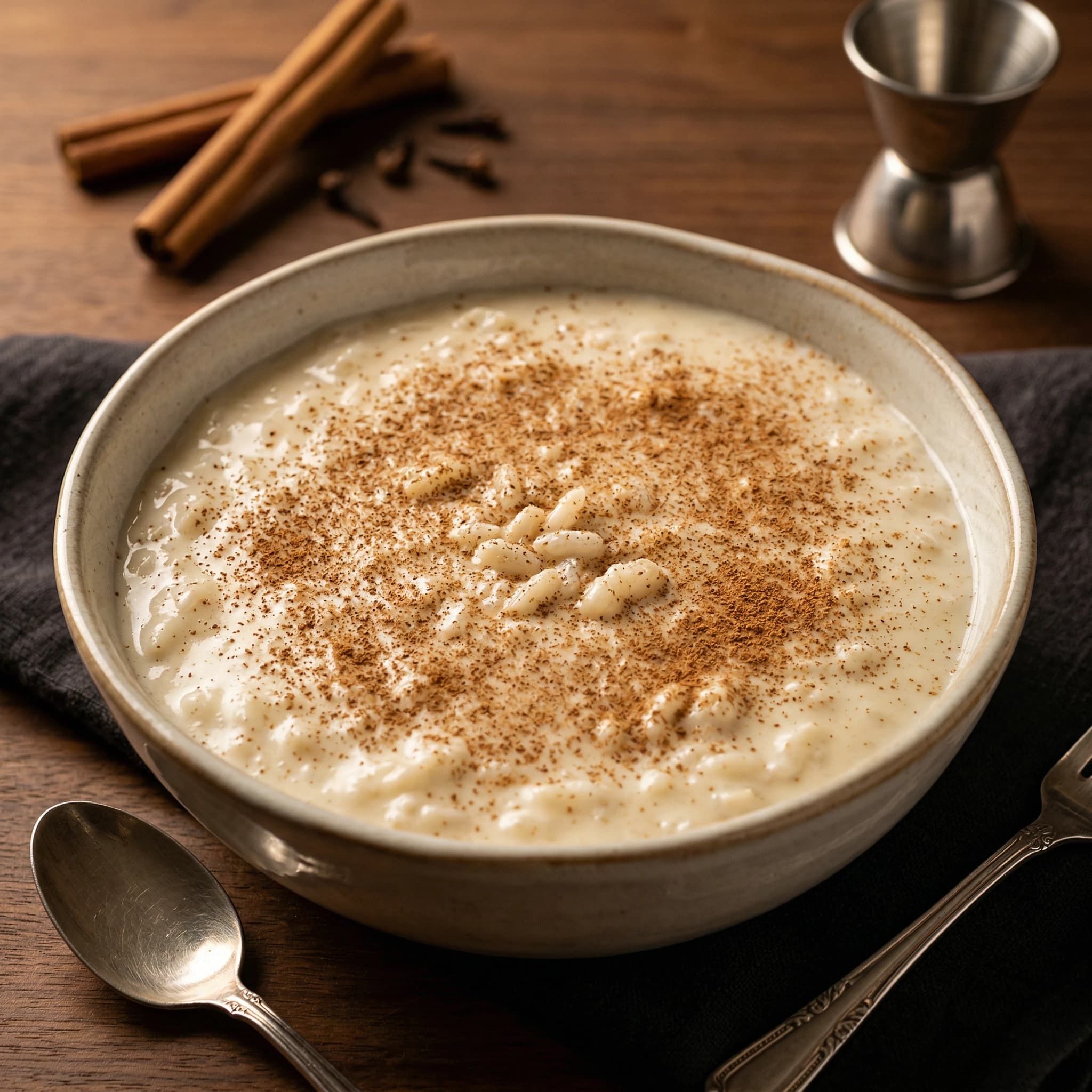 Rice Pudding With Pisco