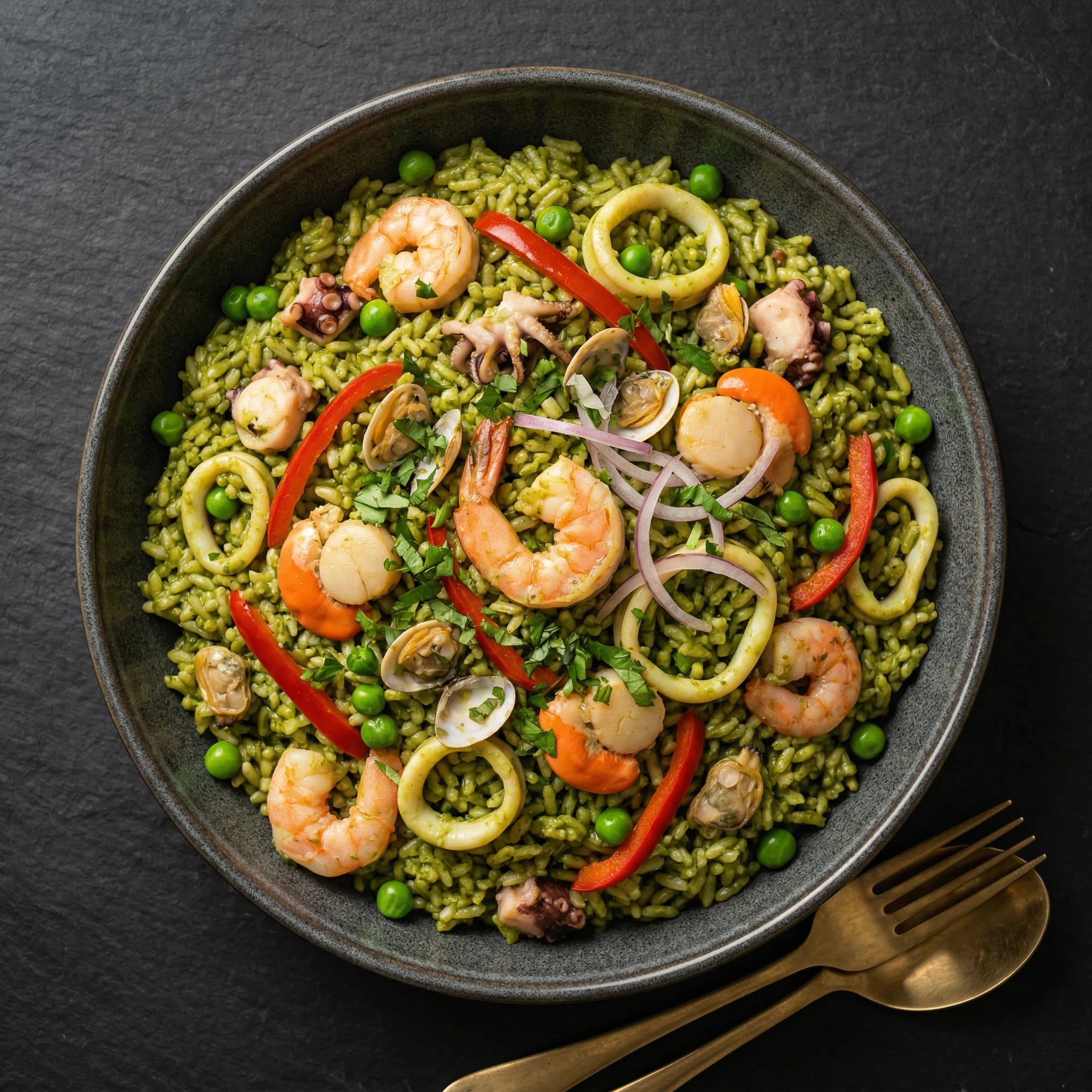 Northern Peruvian Seafood Rice