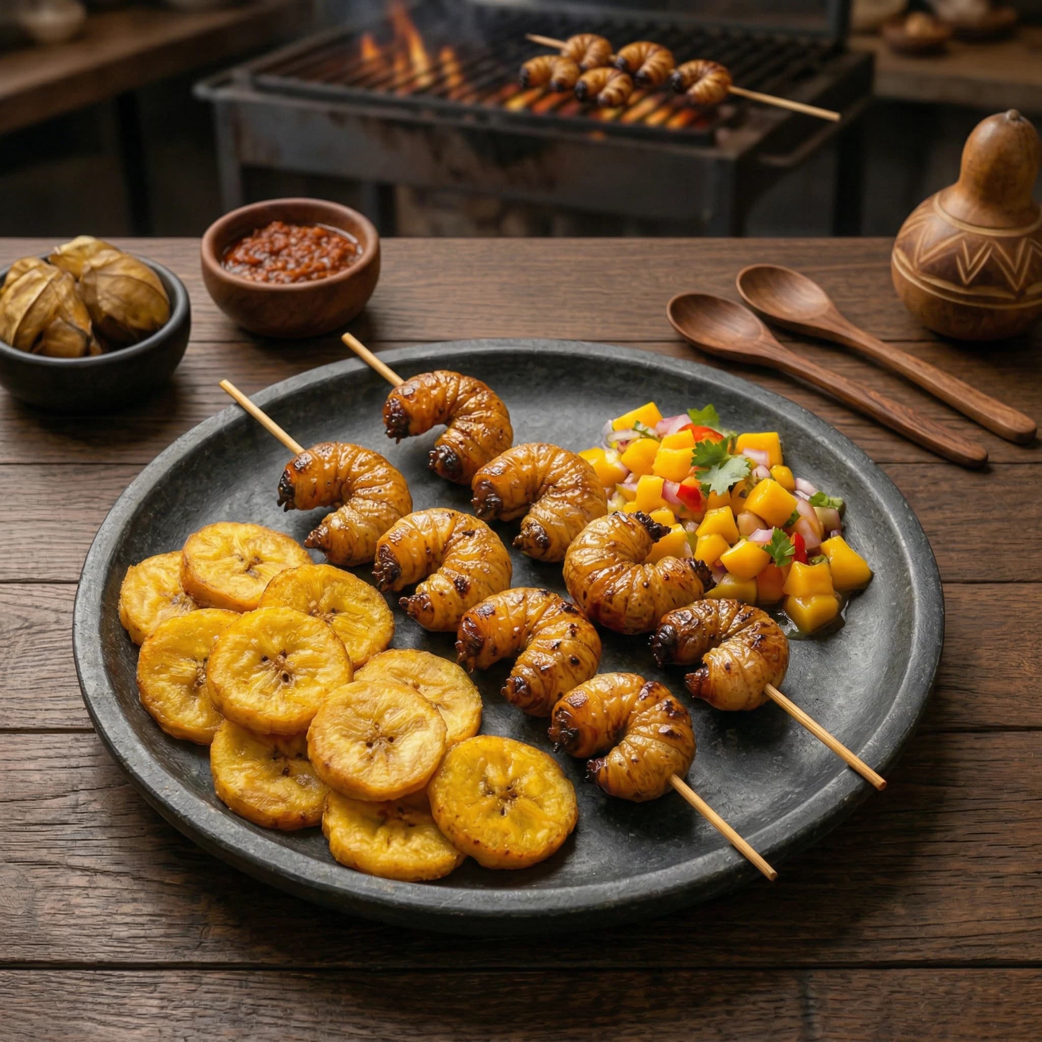 Amazonian Suri Skewers