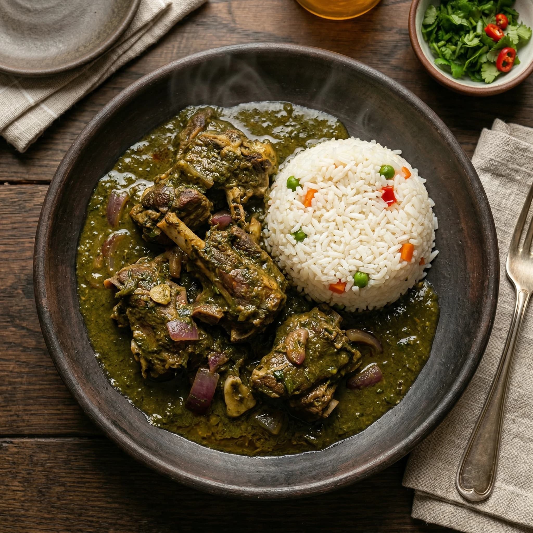 Cabrito a la Norteña con Arroz