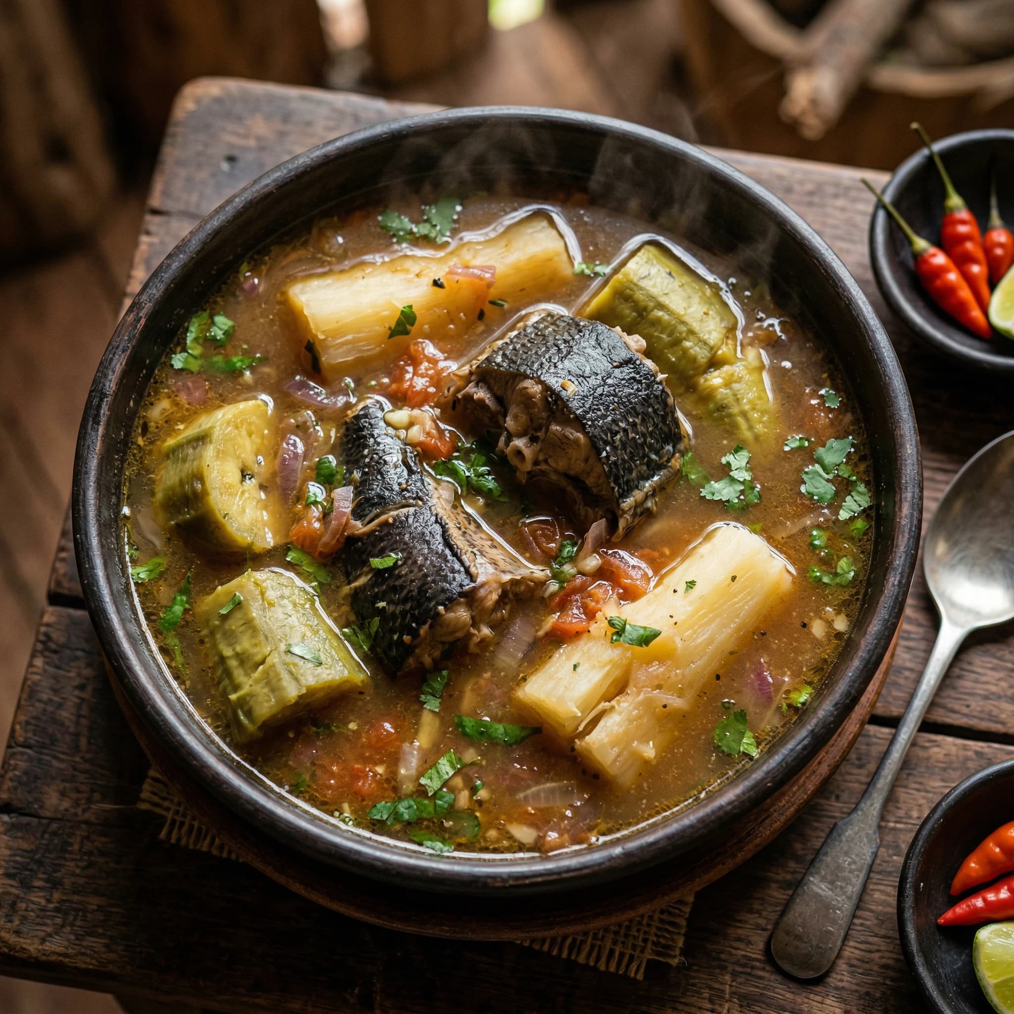 Caldo de carachama