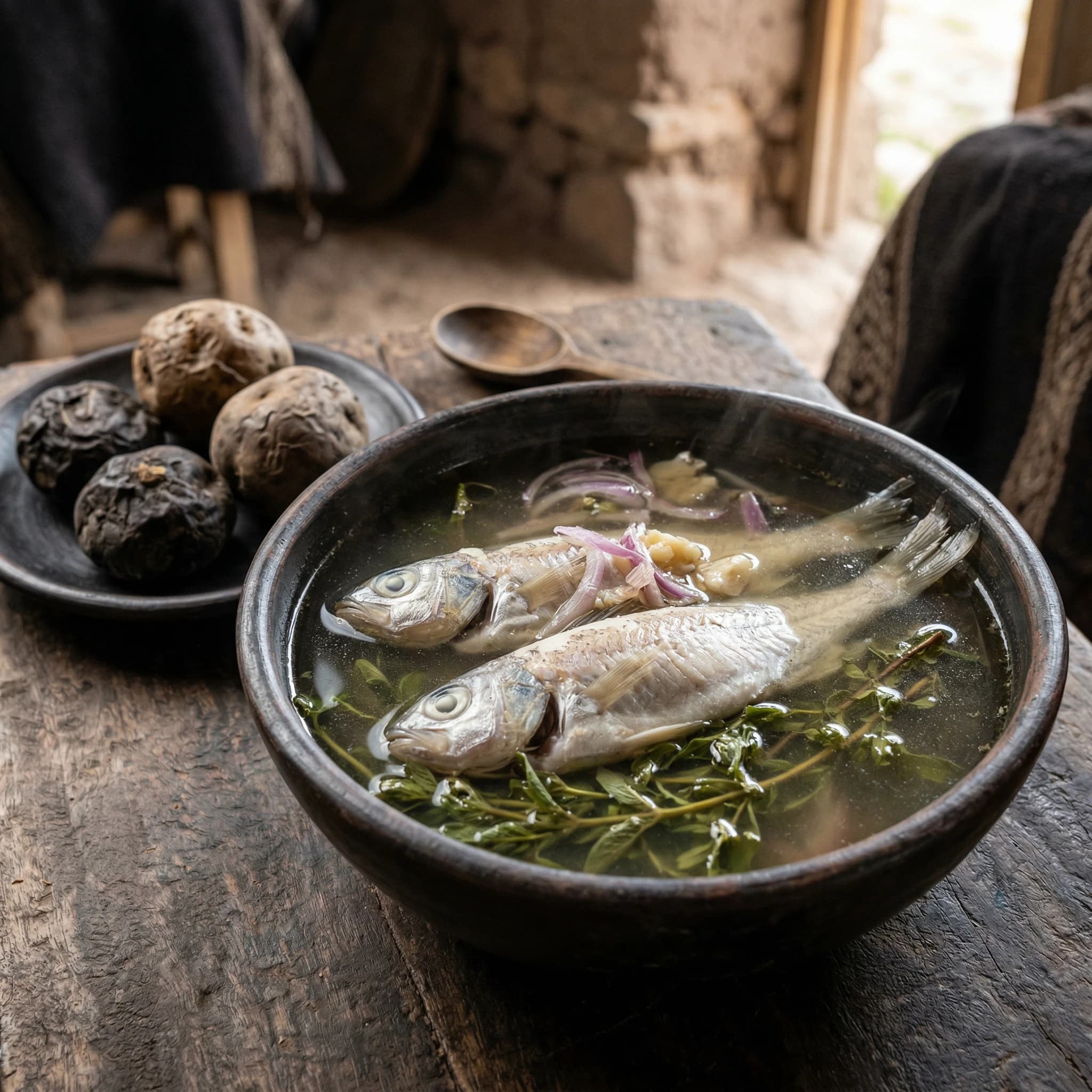 Lake Titicaca Carachi Soup