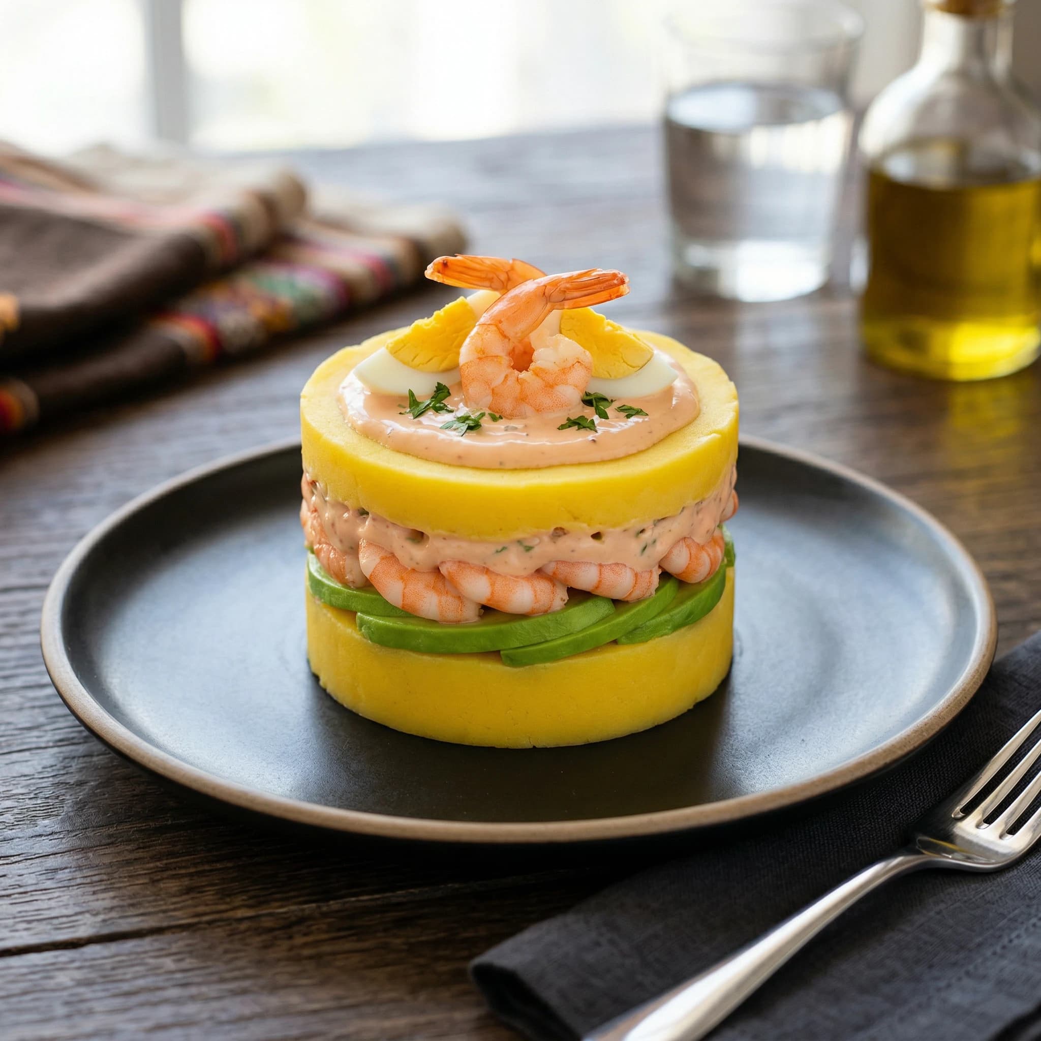 Shrimp Causa