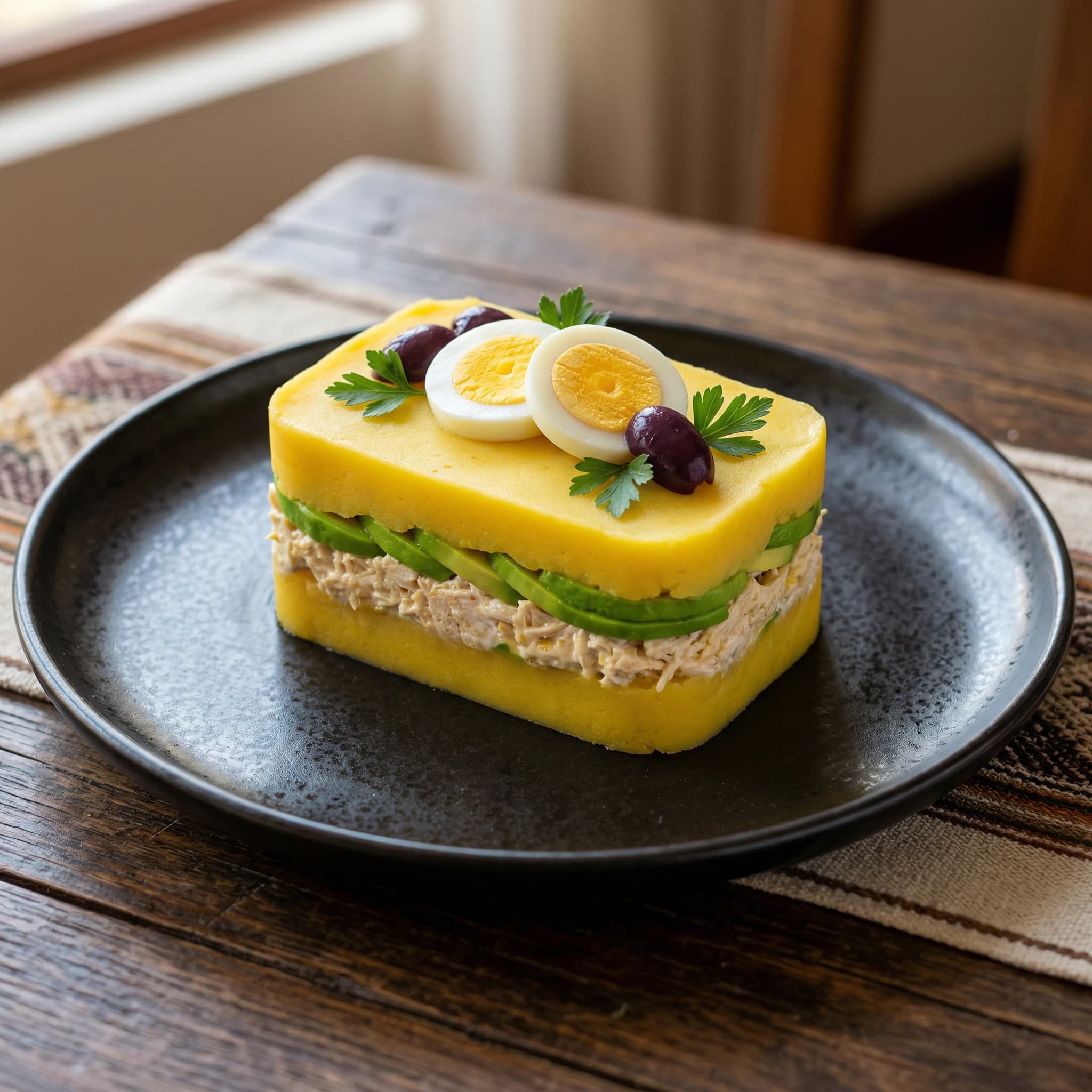 Peruvian Causa Limeña