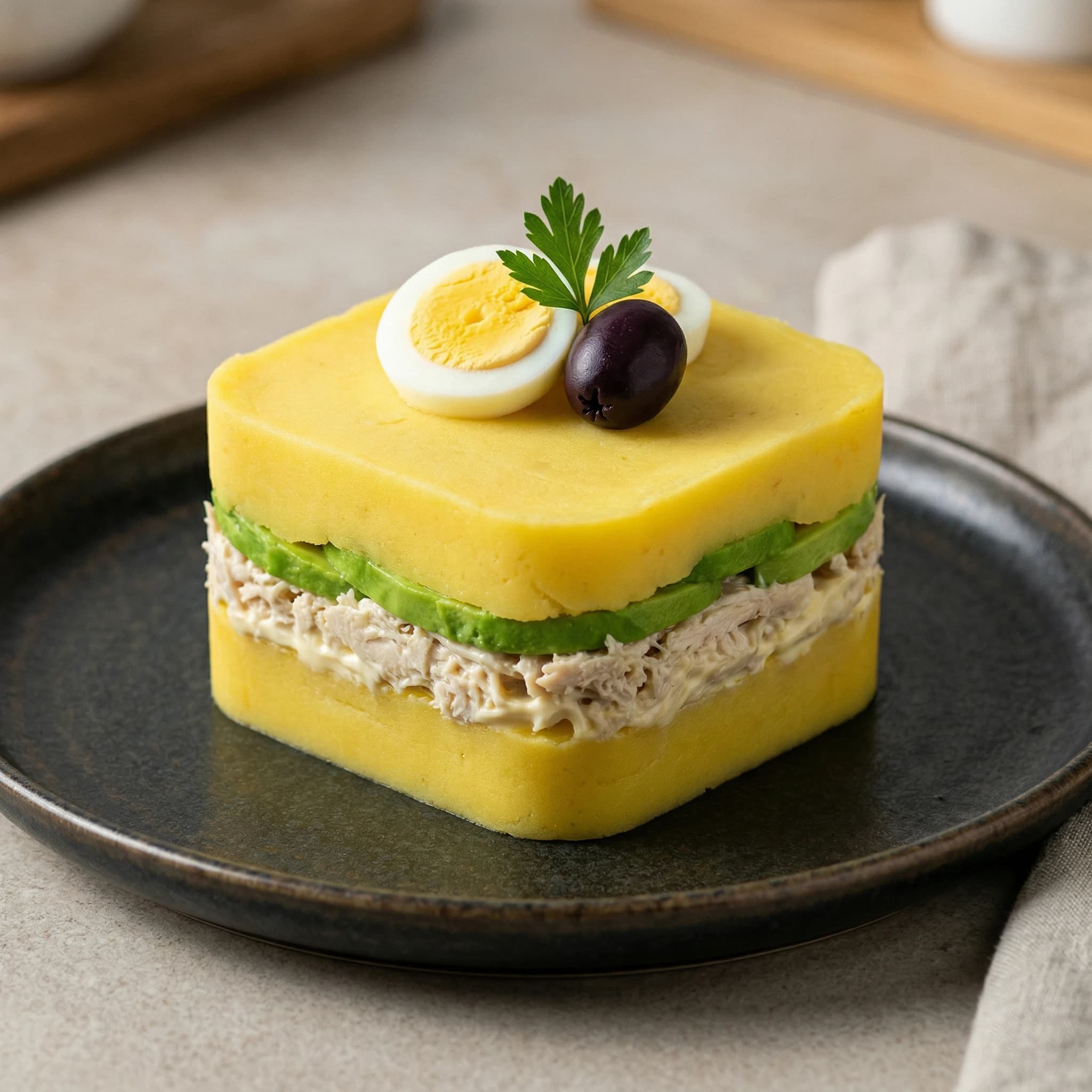 Chicken Causa Rellena
