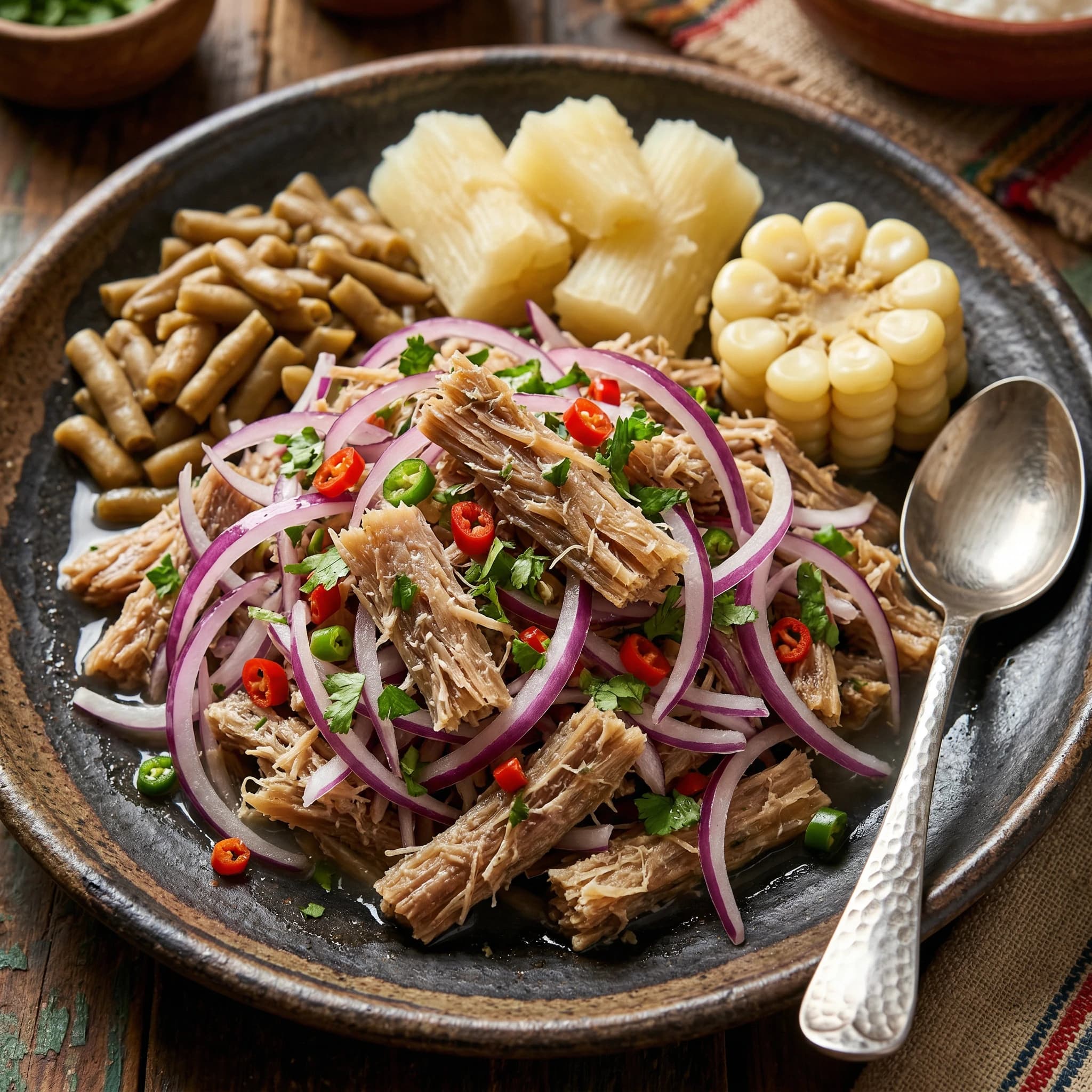 Northern Peruvian Chinguirito Ceviche