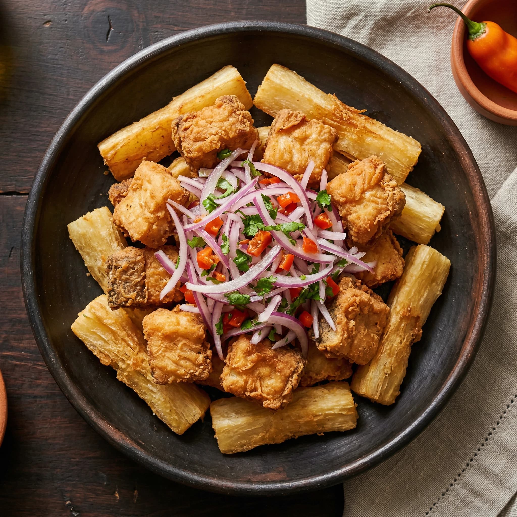 Paiche Chicharrón