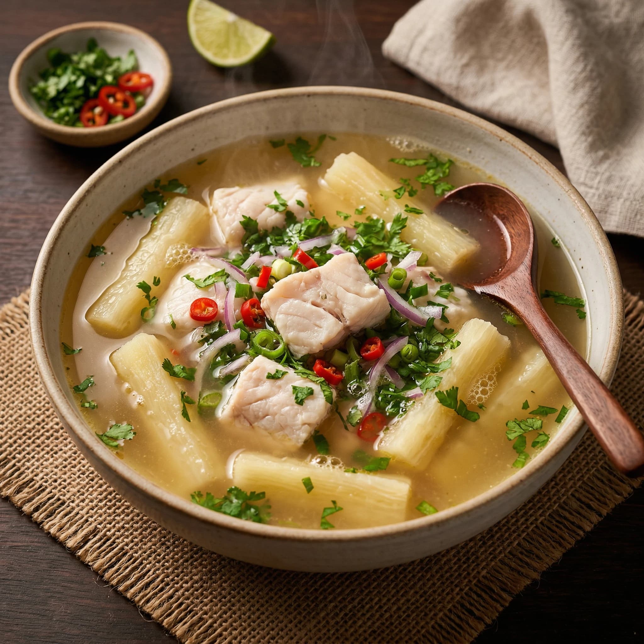 Chilcano de Pescado Estilo Norteño