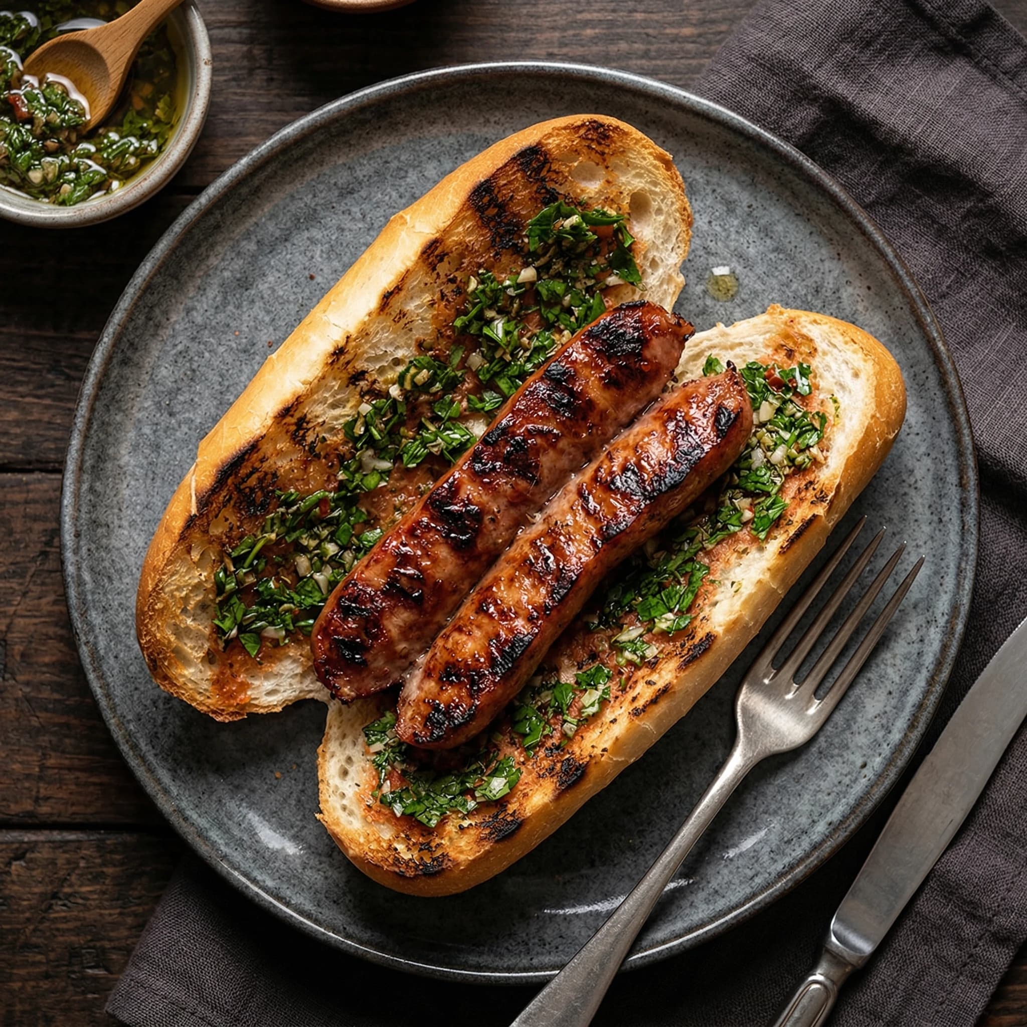 Choripán Argentino
