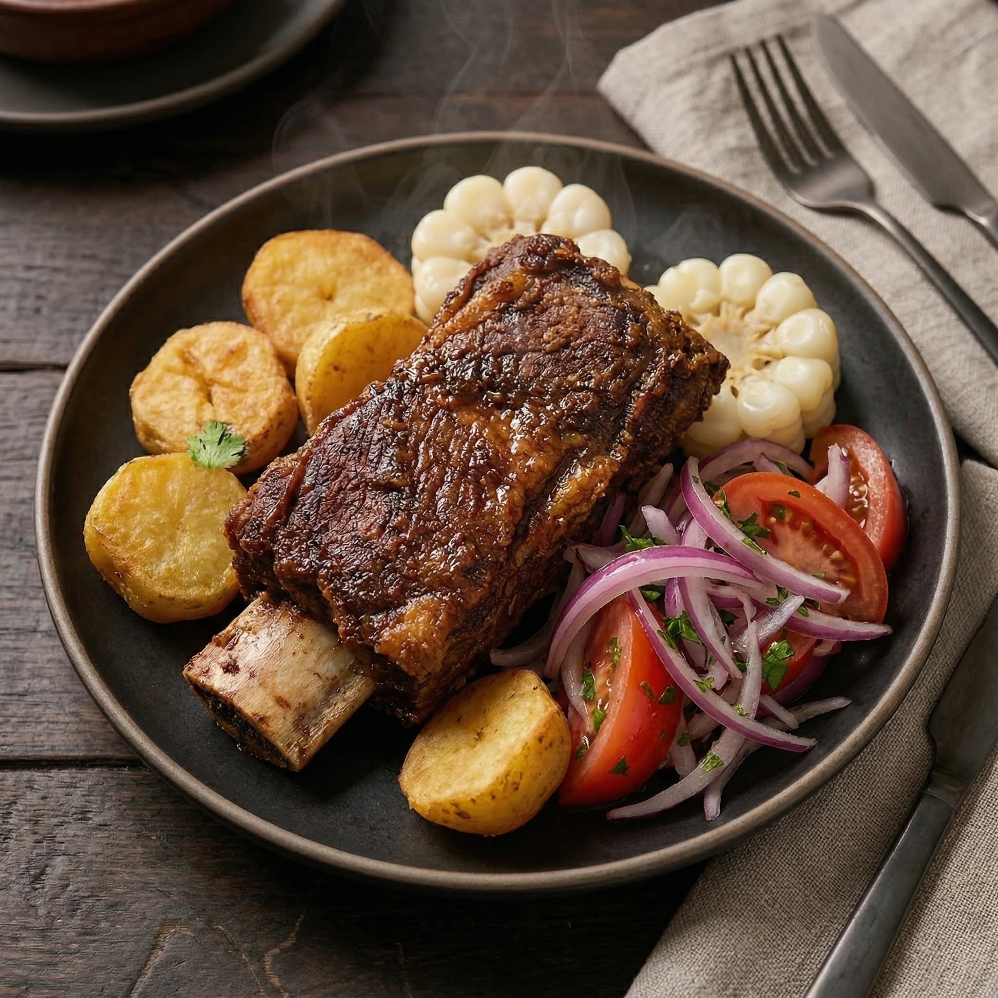 Peruvian Fried Beef Ribs