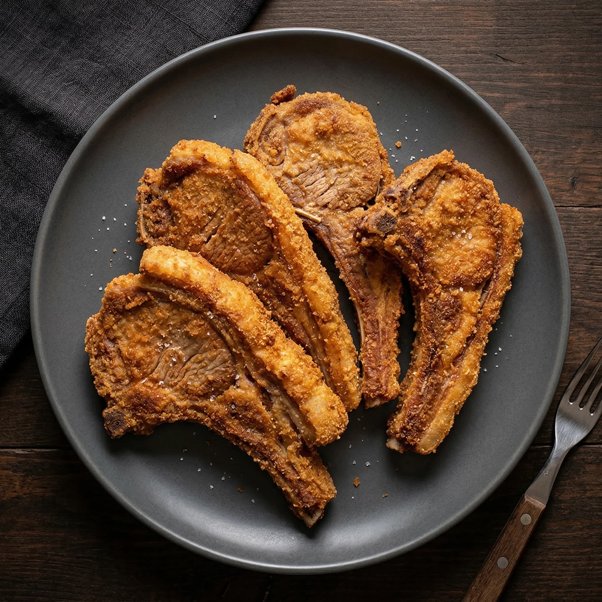 Costillas De Cabrito Rebozadas