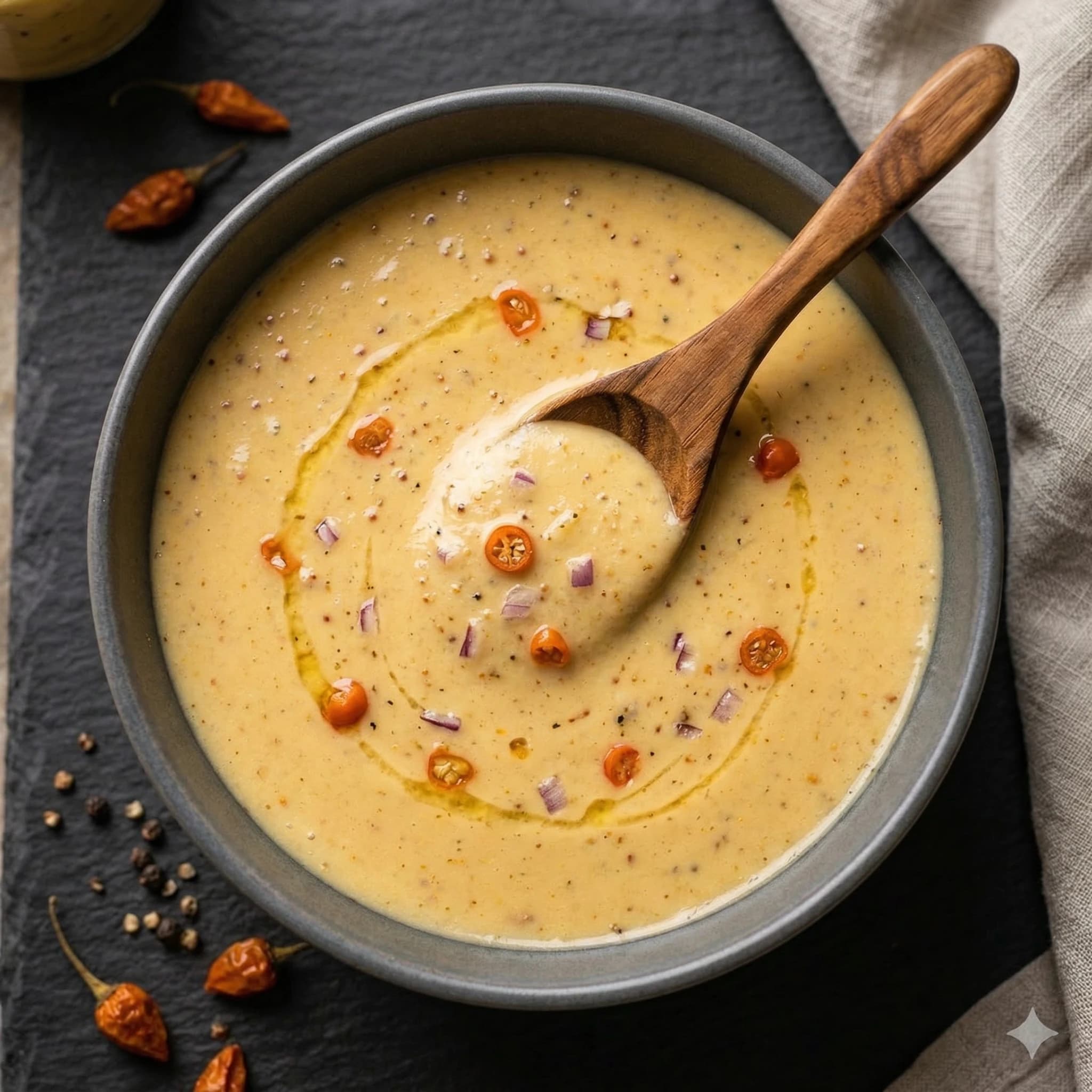 Crema de Cocona y Ají Charapita
