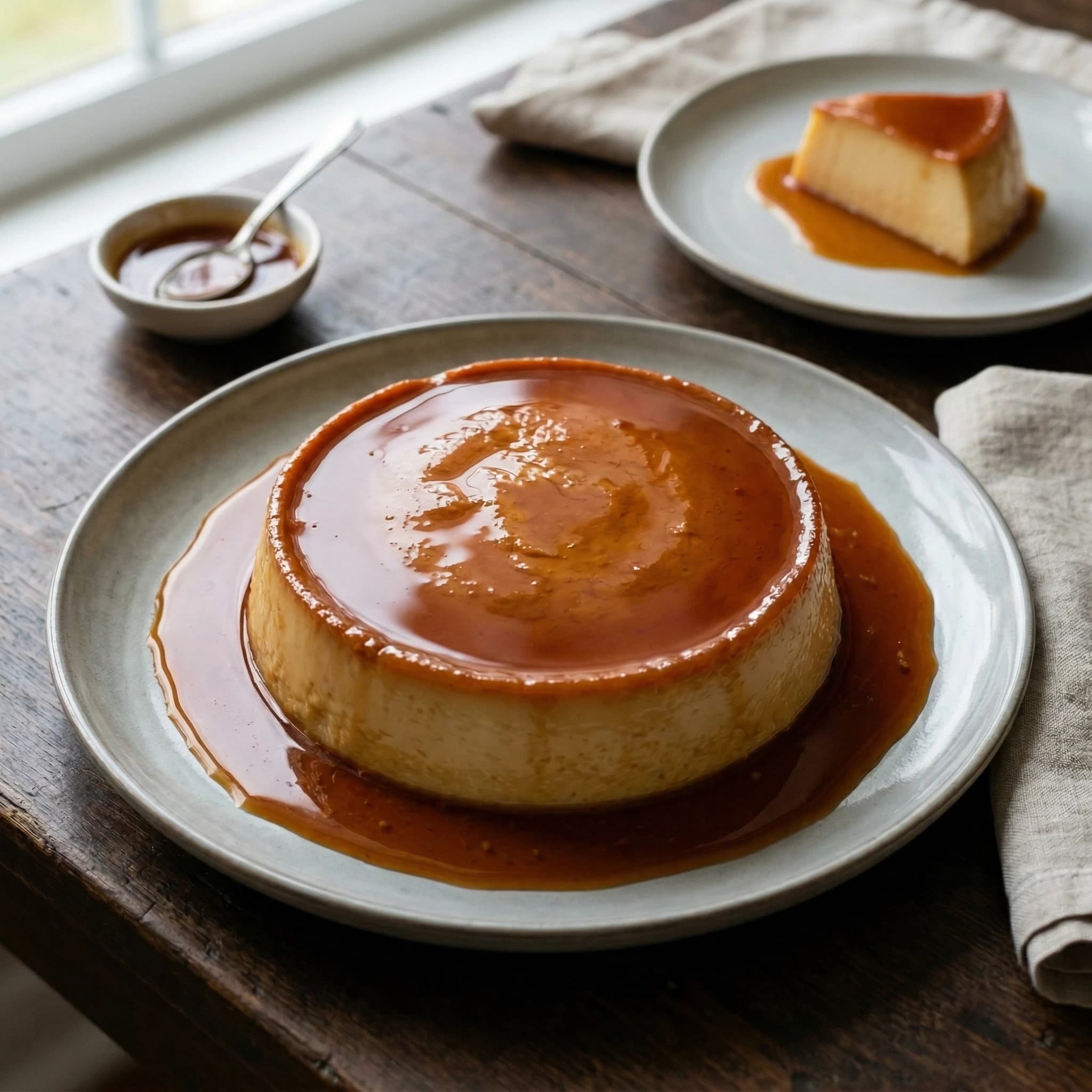 Peruvian Caramel Custard