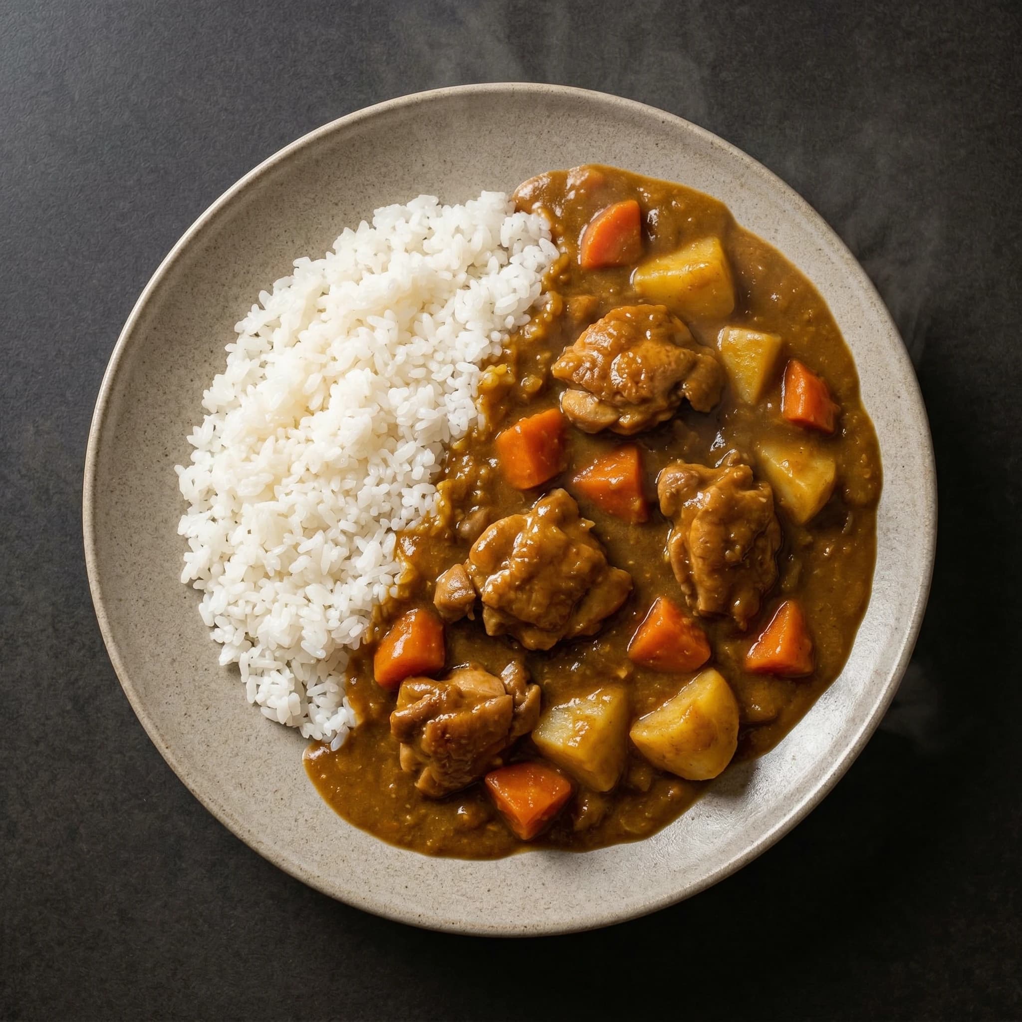 Mild Japanese-Style Chicken Curry