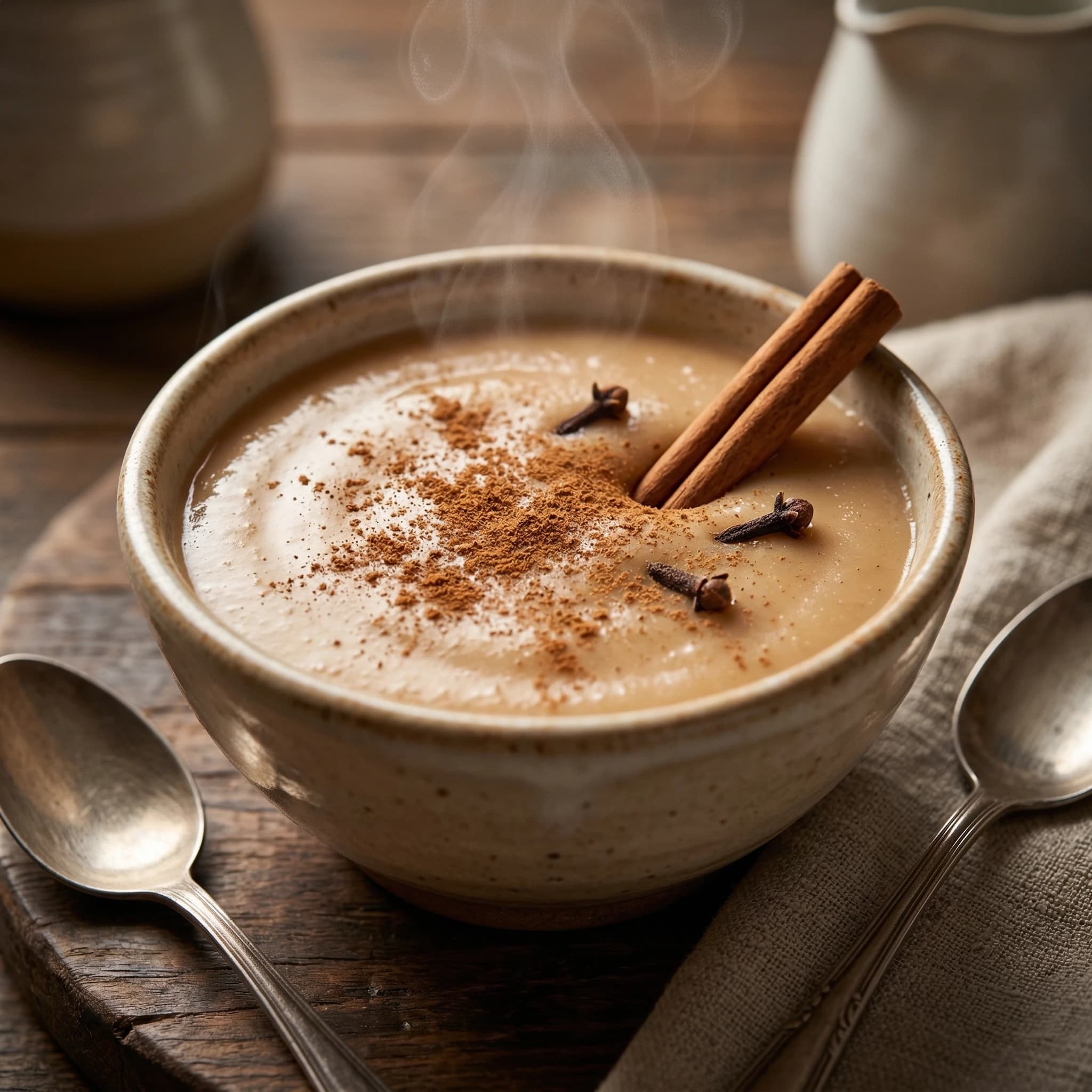 Andean Fava Bean Pudding