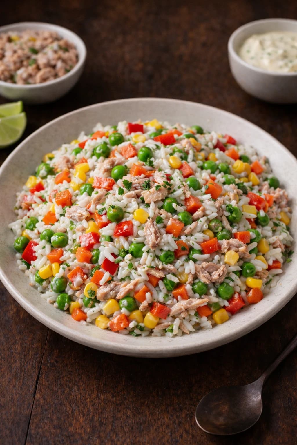 Tricolor Rice Salad