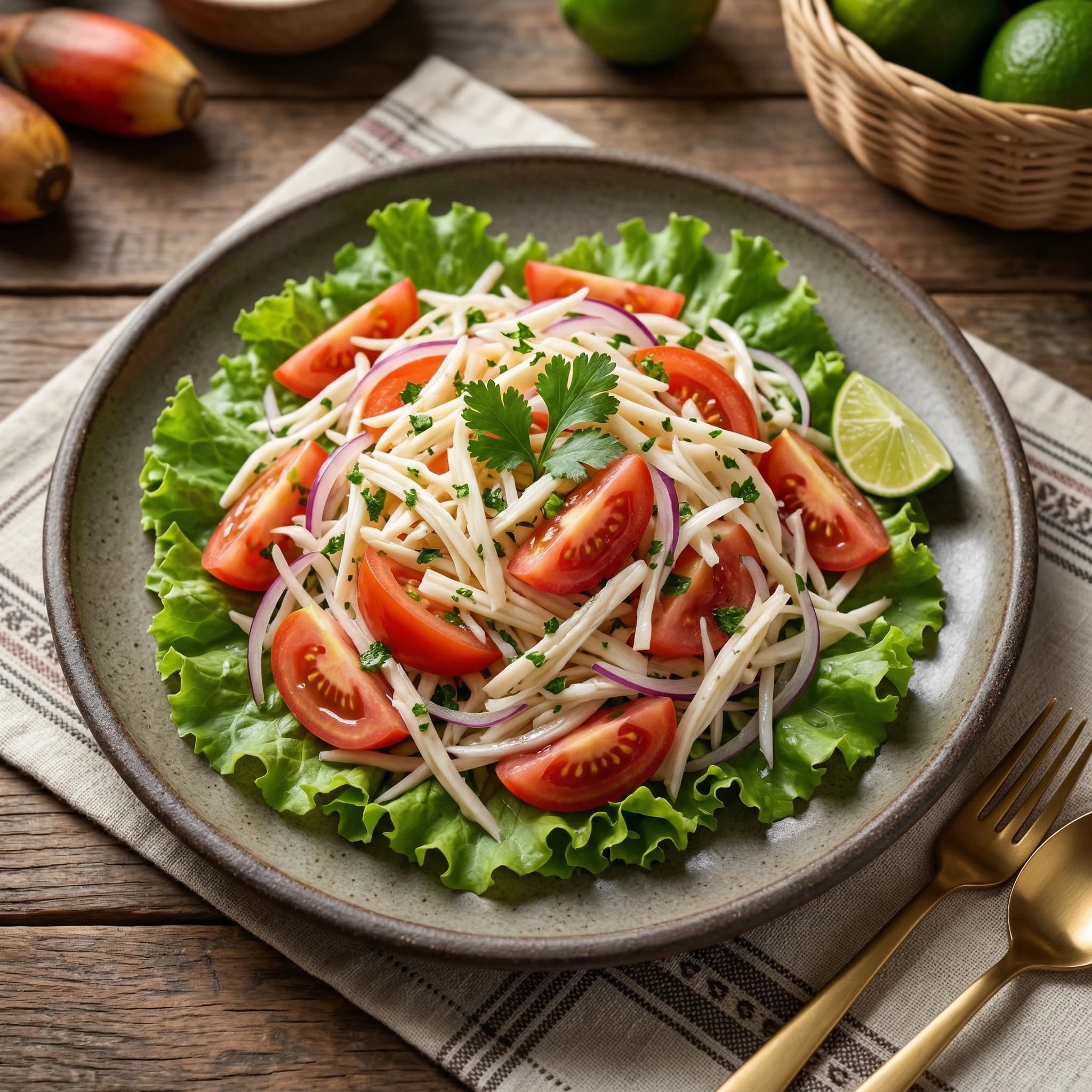 Amazonian Palm Heart Salad