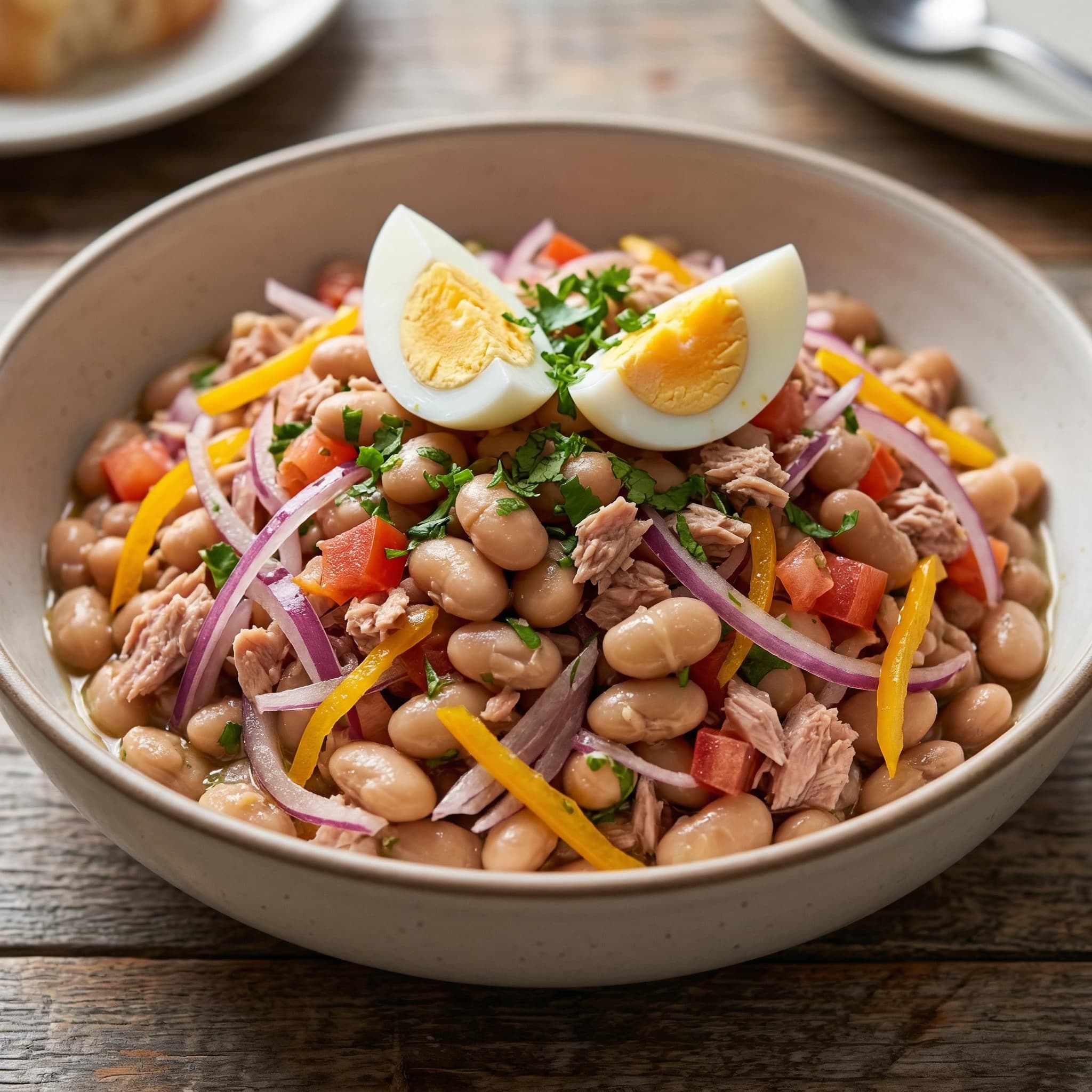 Peruvian Bean and Tuna Salad