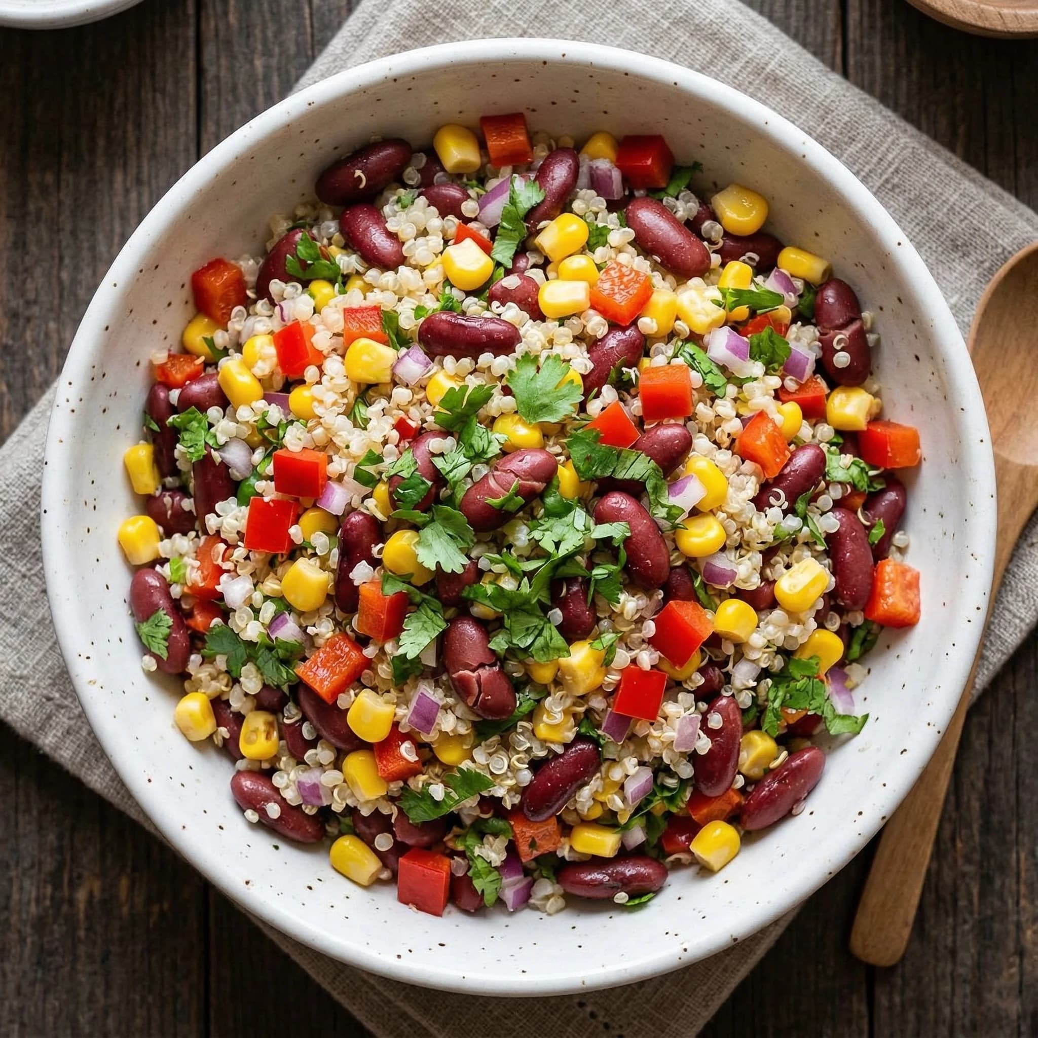 Quinoa And Red Bean Salad