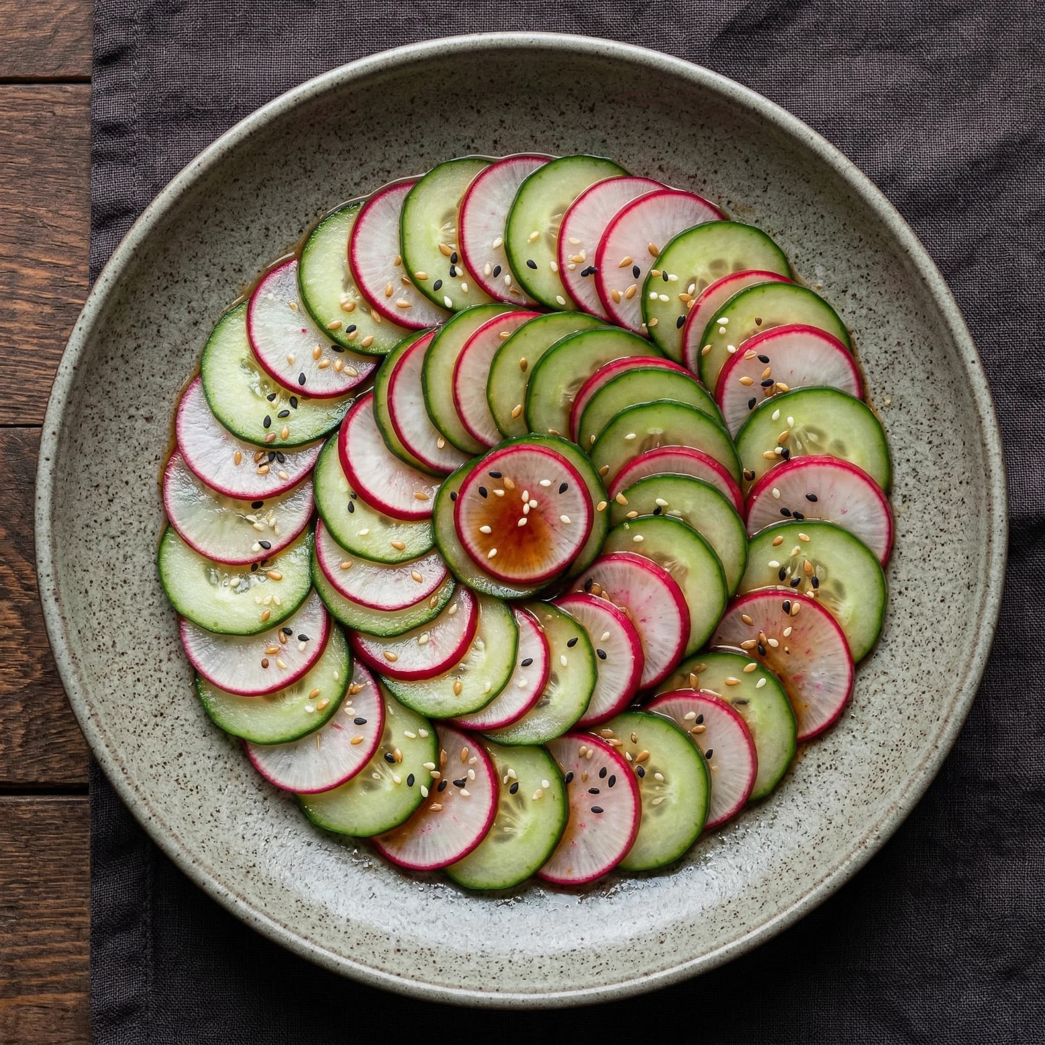 Radish and Cucumber Salad