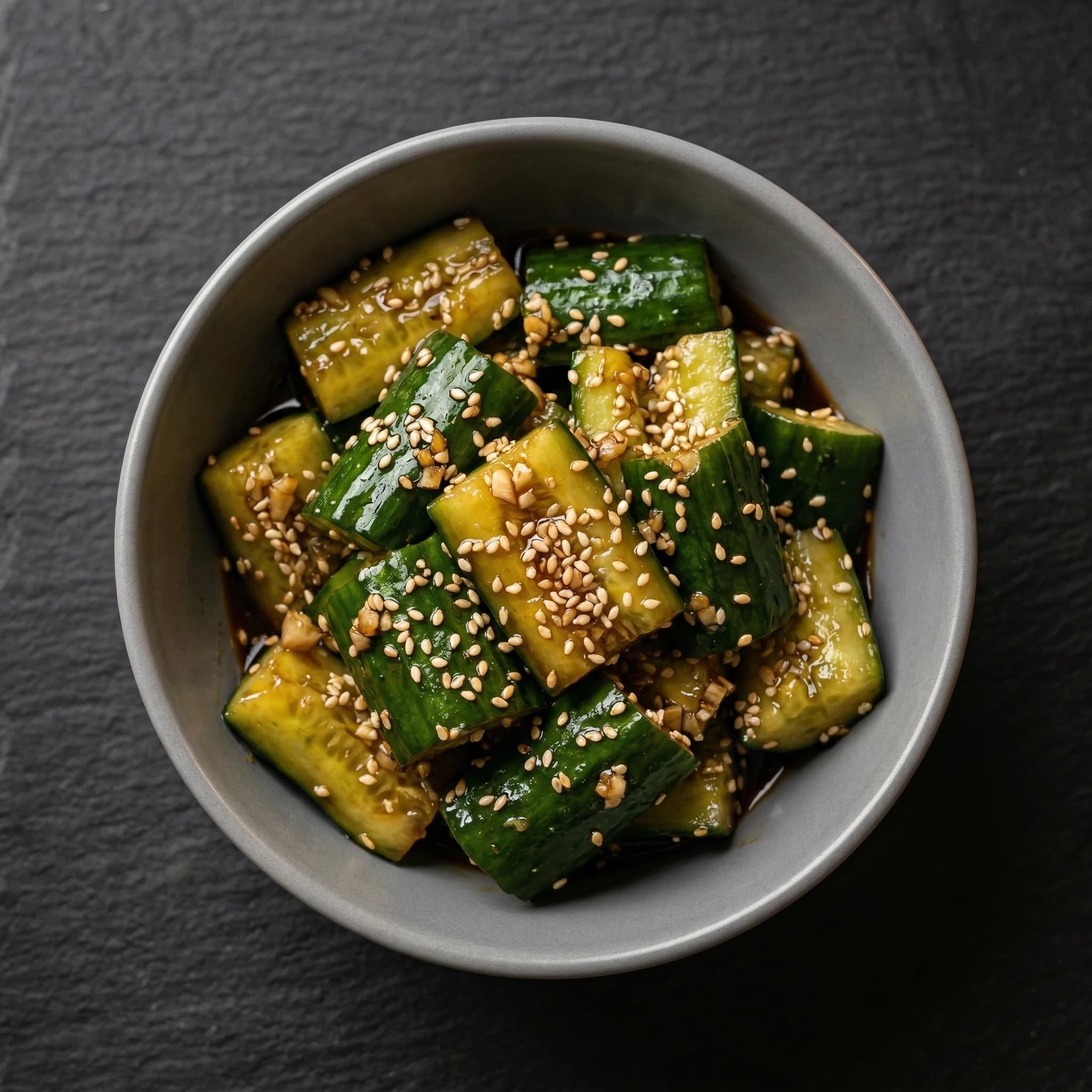 Ensalada De Pepino Estilo Chifa