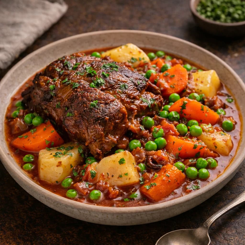 Estofado De Carne Con Papas