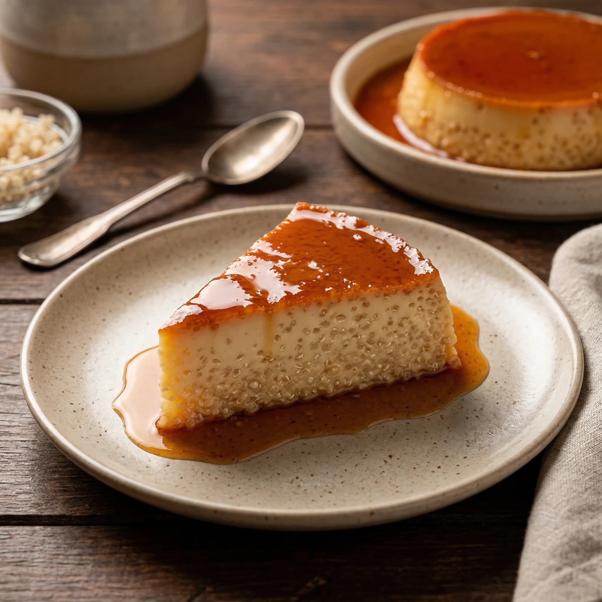 Quinoa Flan