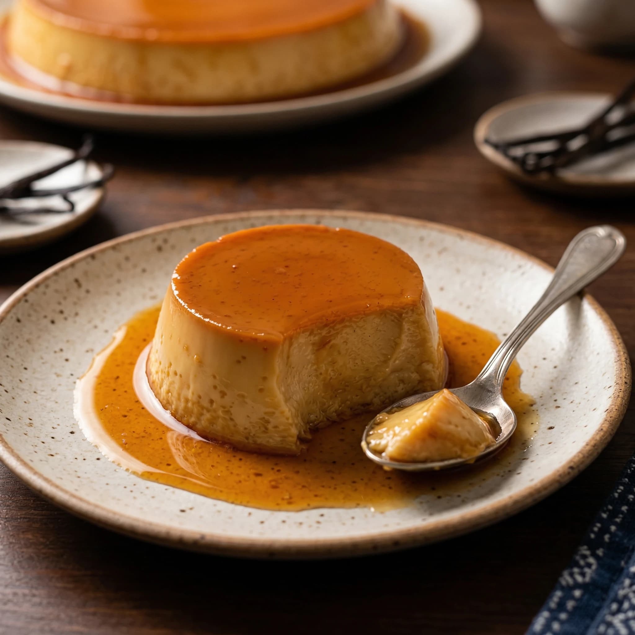 Flan de Vainilla