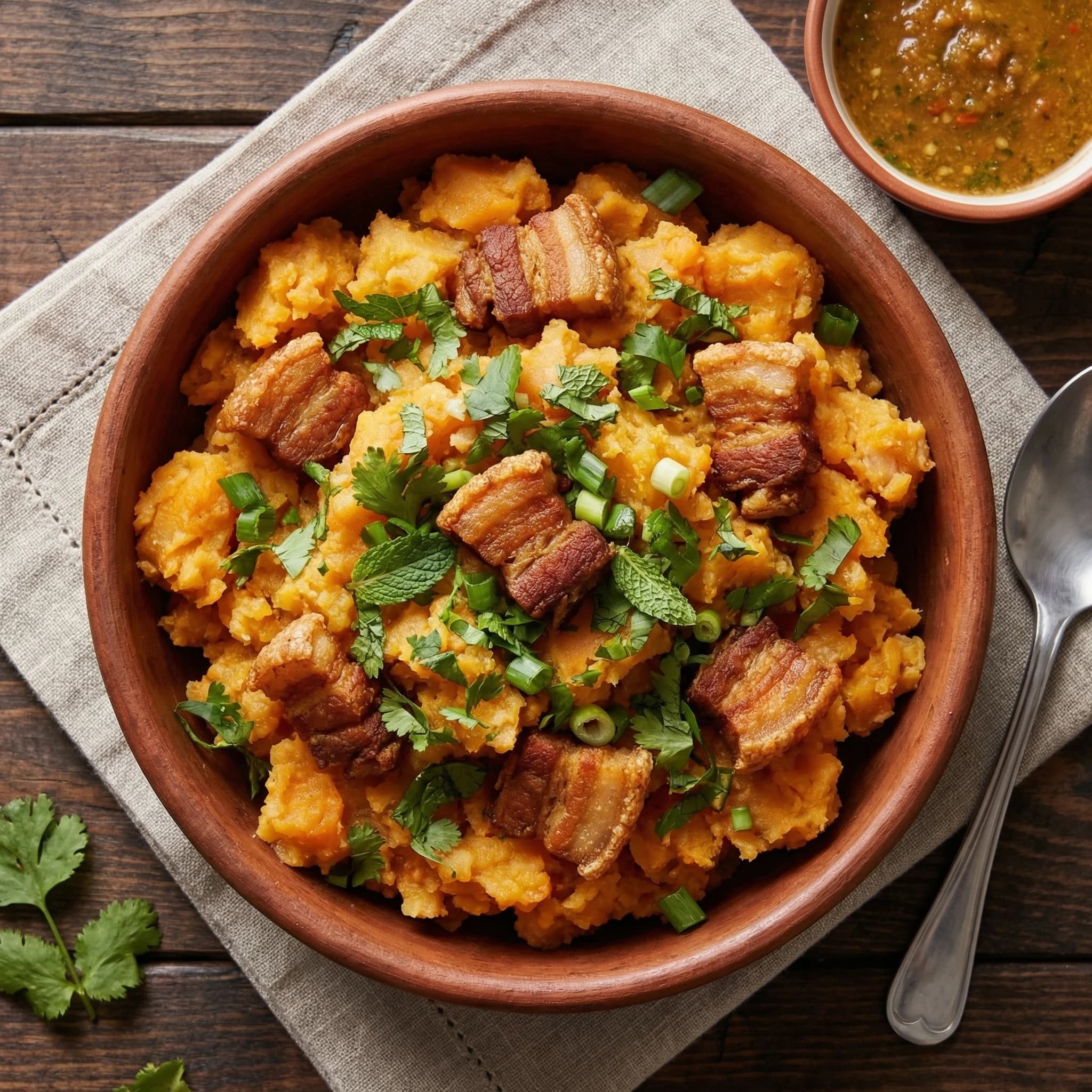 Cajamarca-Style Pork and Potato Frito