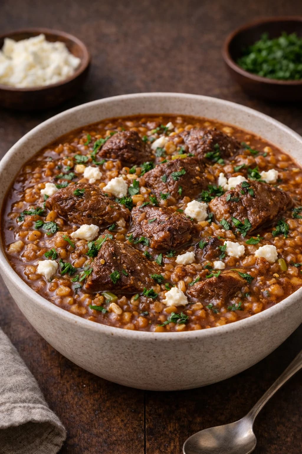 Peruvian Wheat Stew