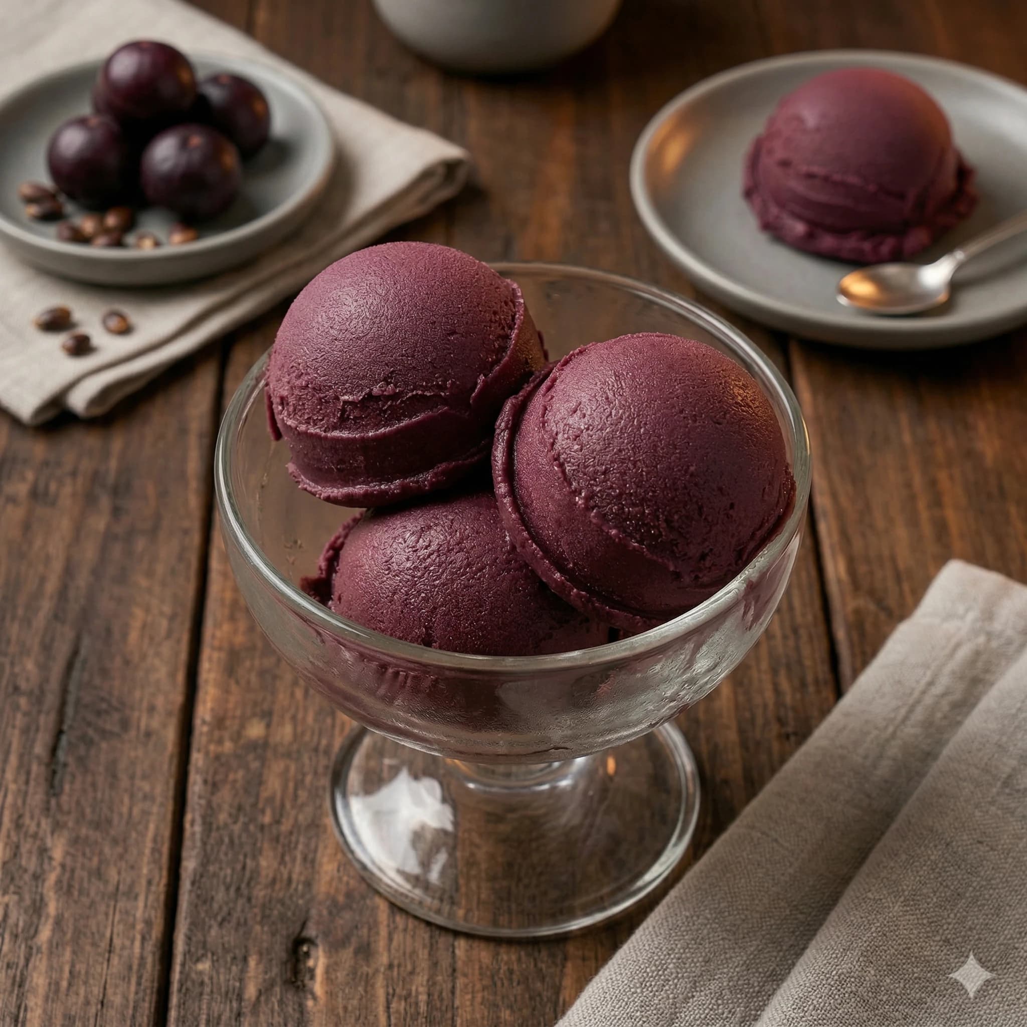 Chicha Morada Sorbet