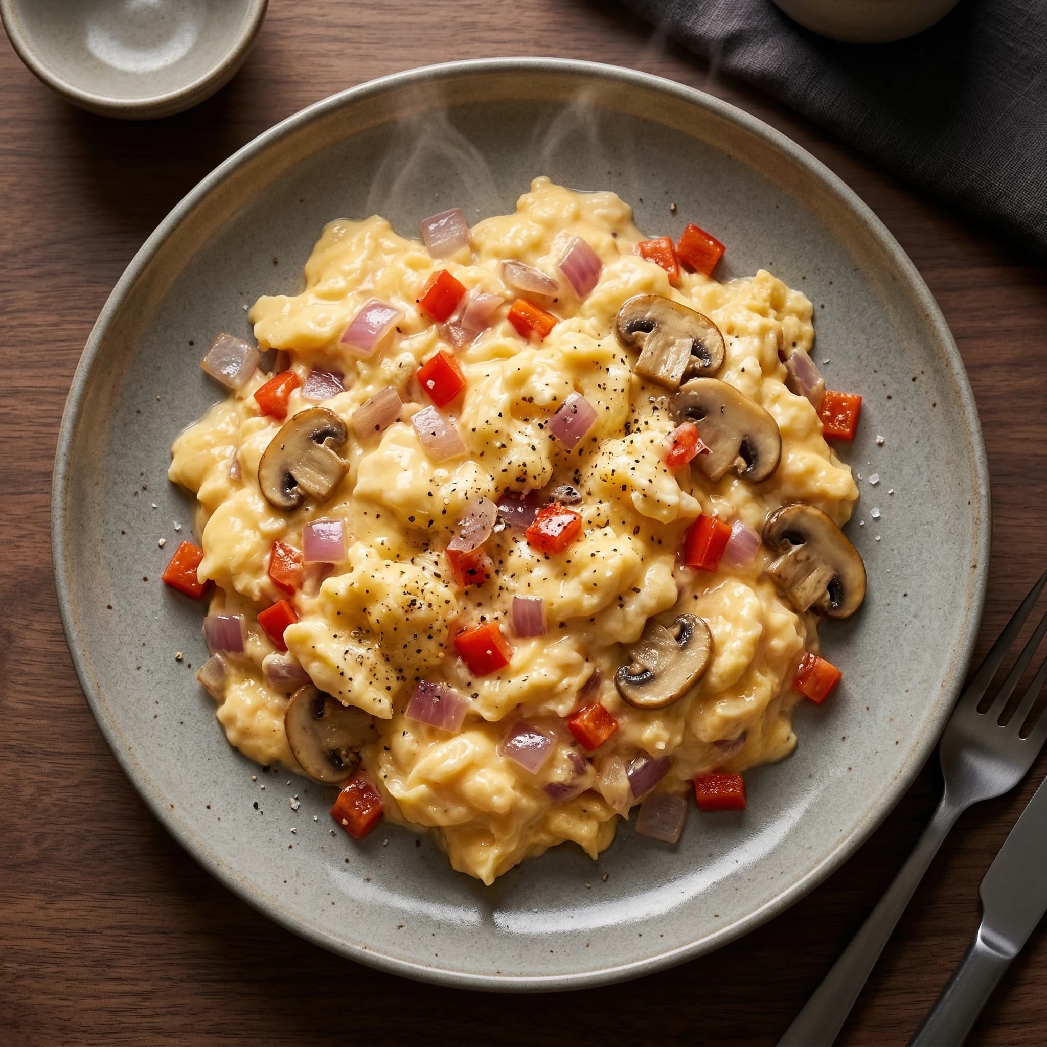 Veggie Scrambled Eggs