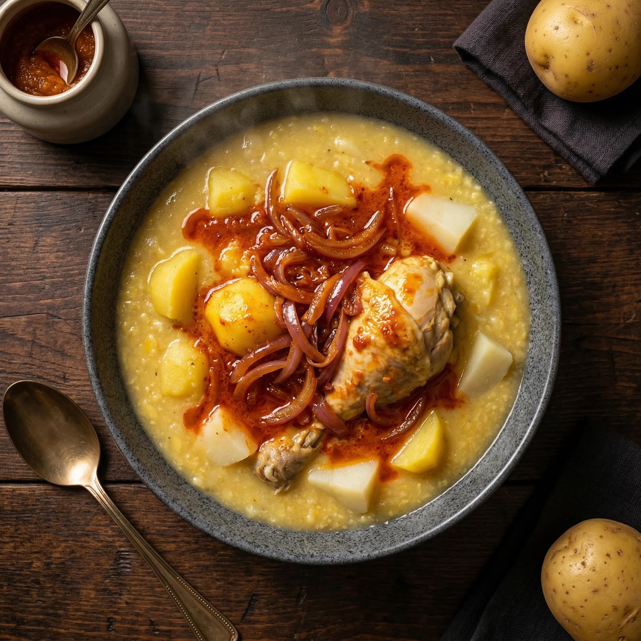 Huánuco-Style Hen Locro