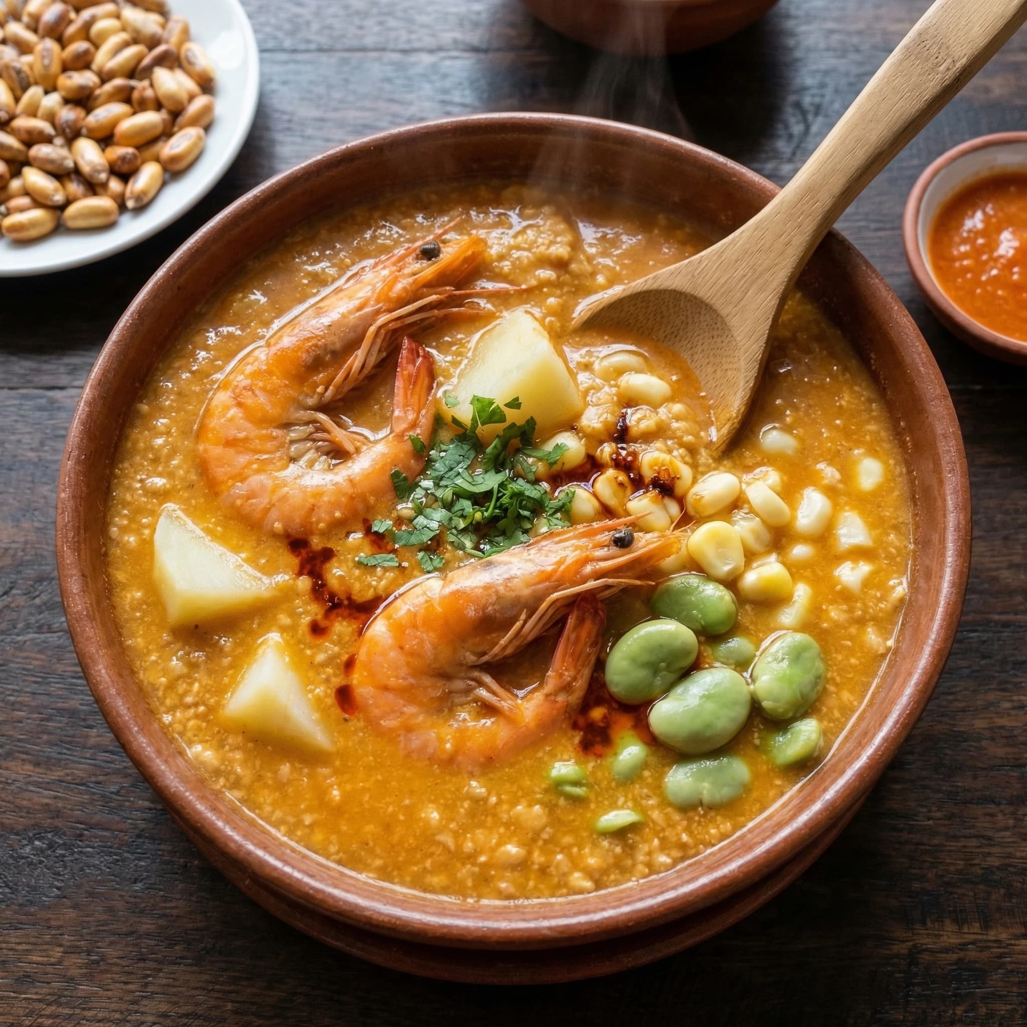 Moquegua-Style Shrimp Chupe