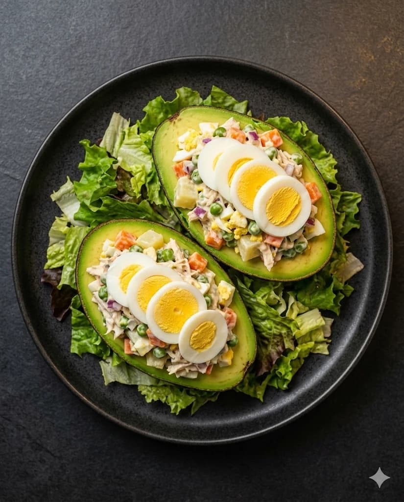 Peruvian Stuffed Avocado