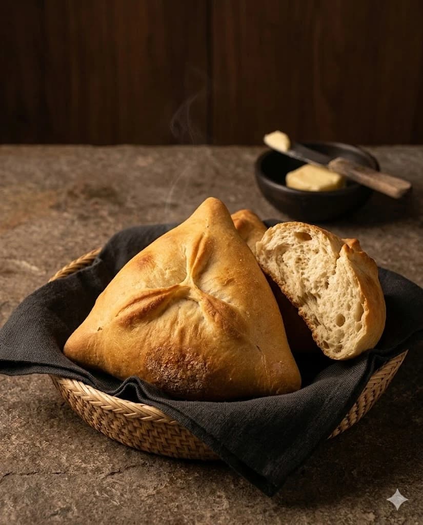 Arequipa Three-Point Bread
