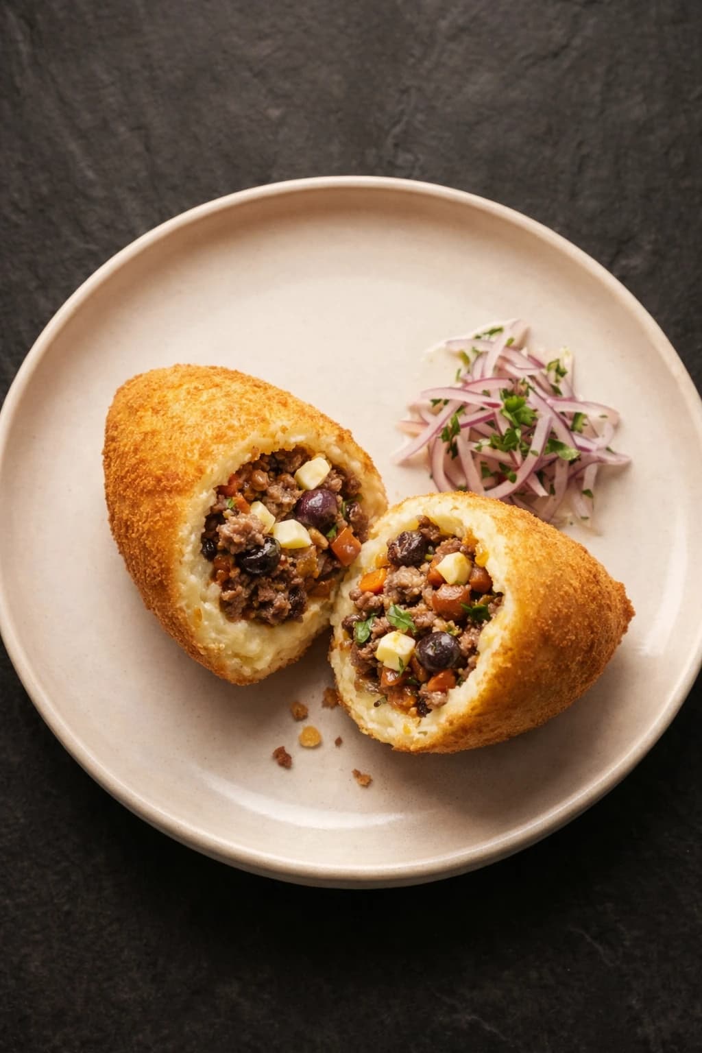 Peruvian Stuffed Potato