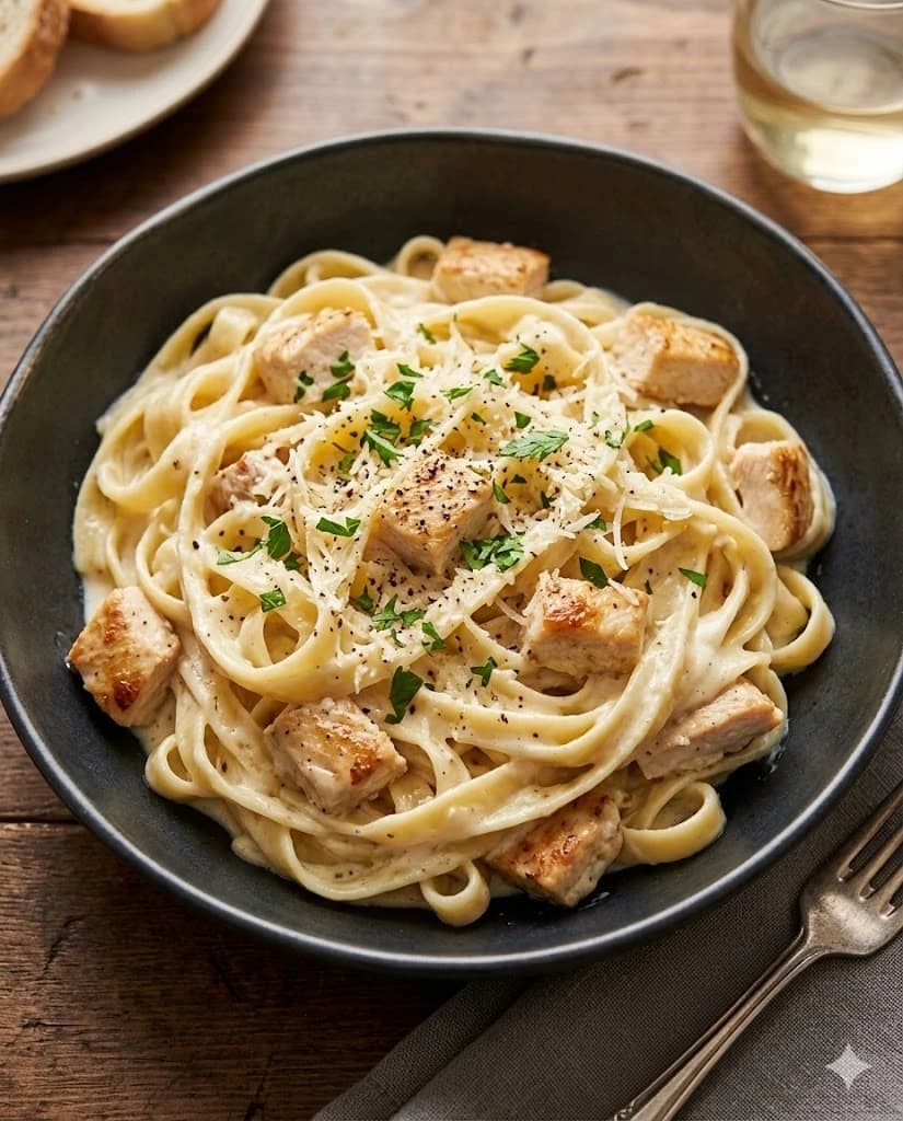 Chicken Fettuccine Alfredo