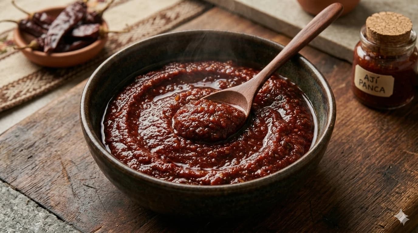 Pasta de ají panca