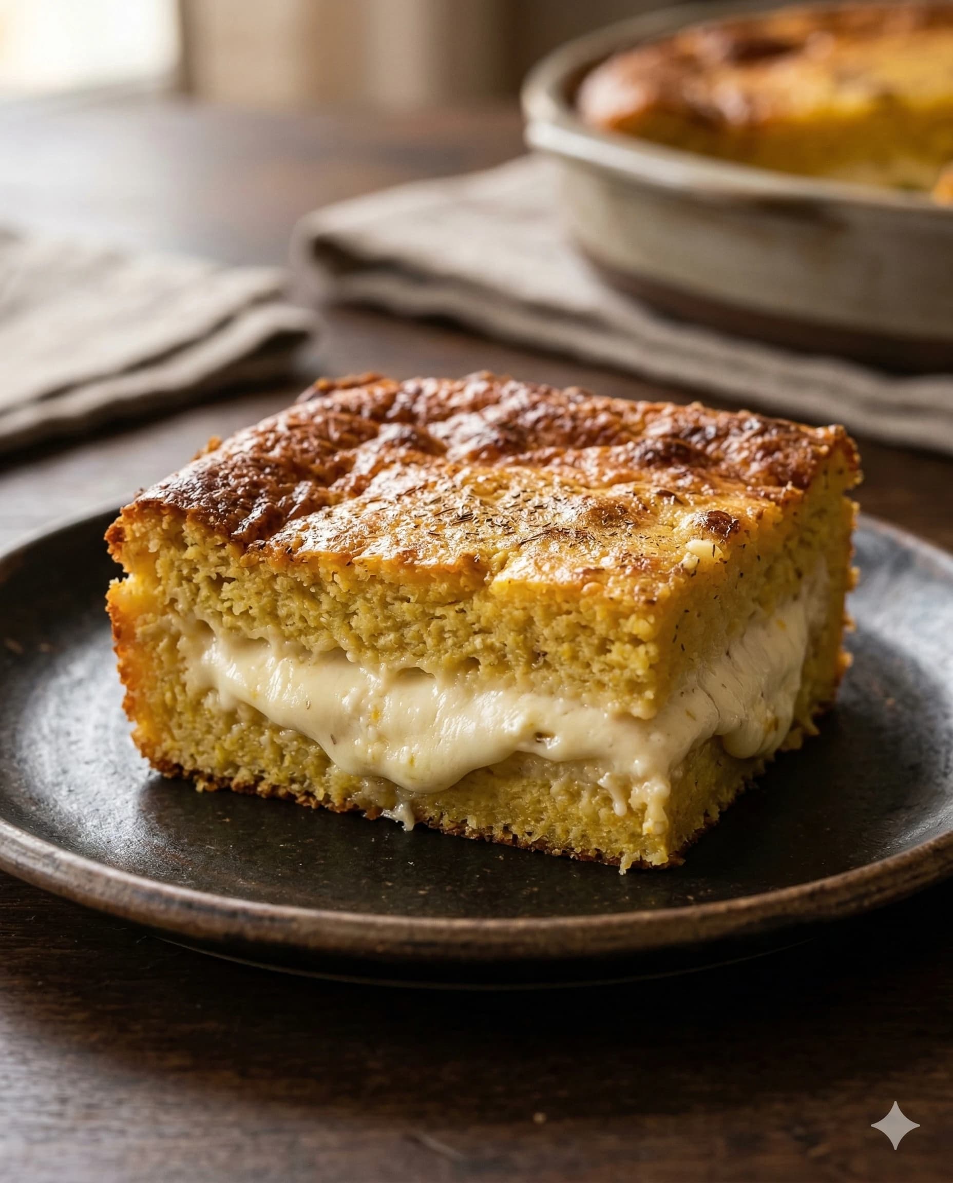 Corn and Cheese Cake