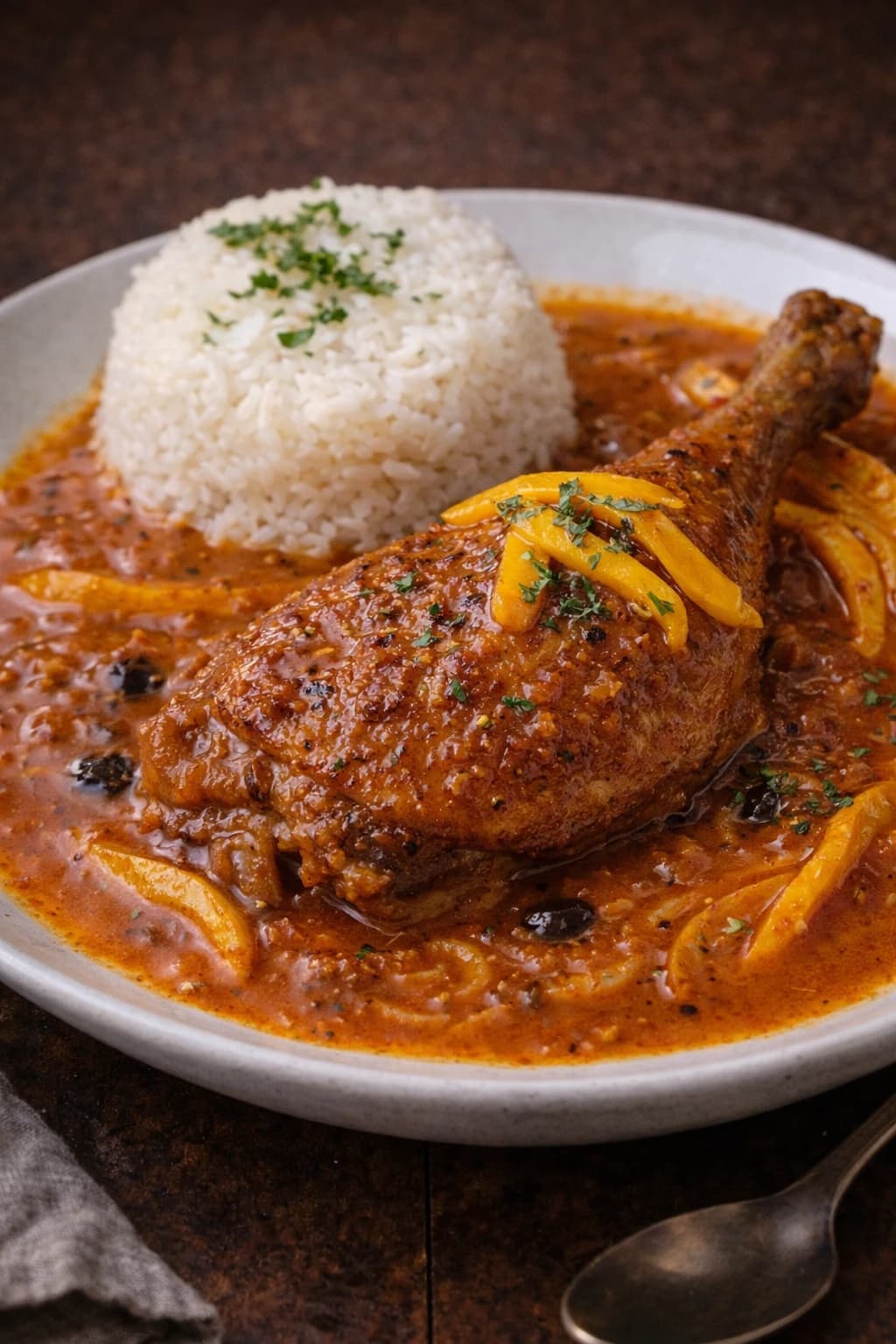 Duck in Peruvian Chili Sauce