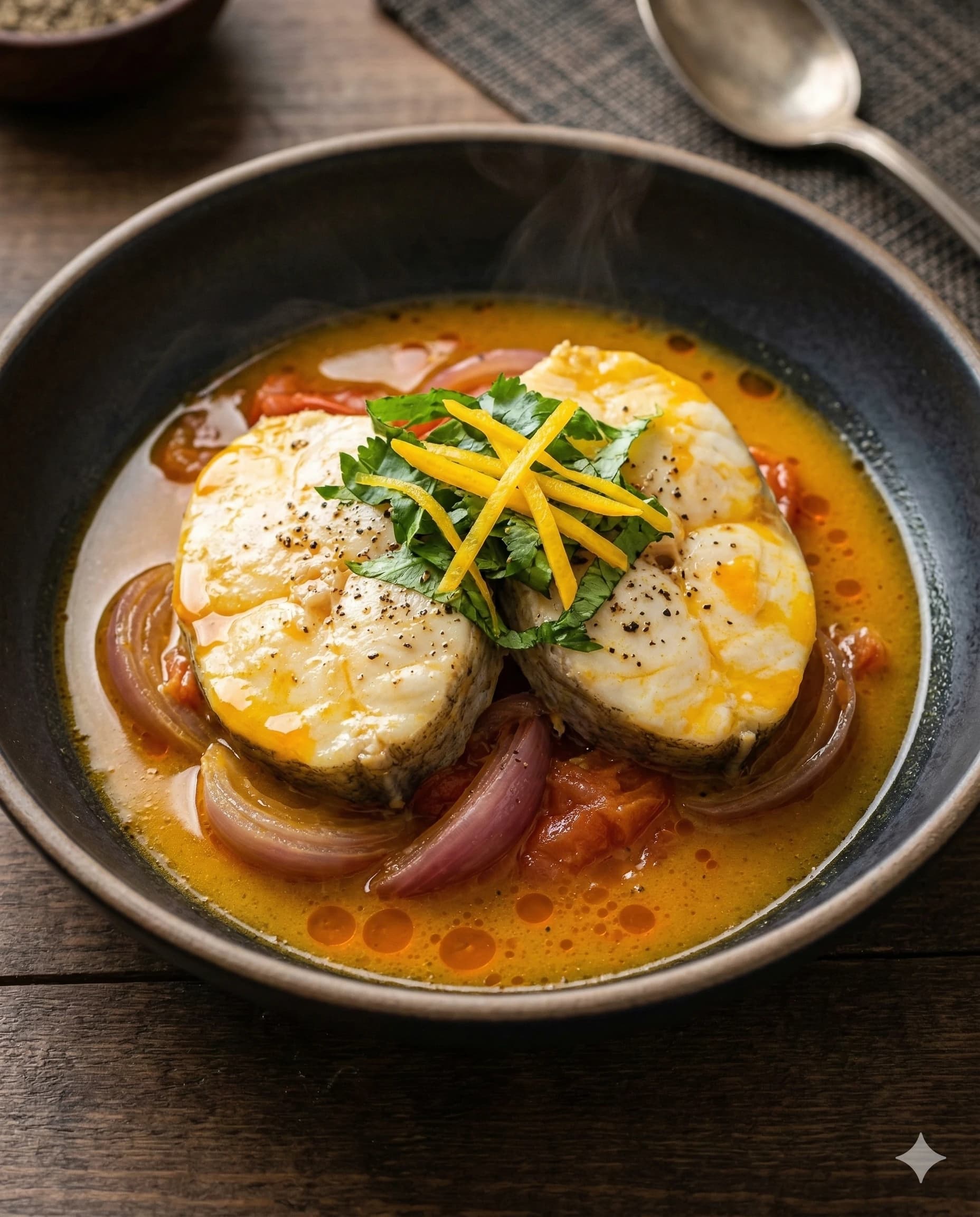 Peruvian Steamed Fish Sudado