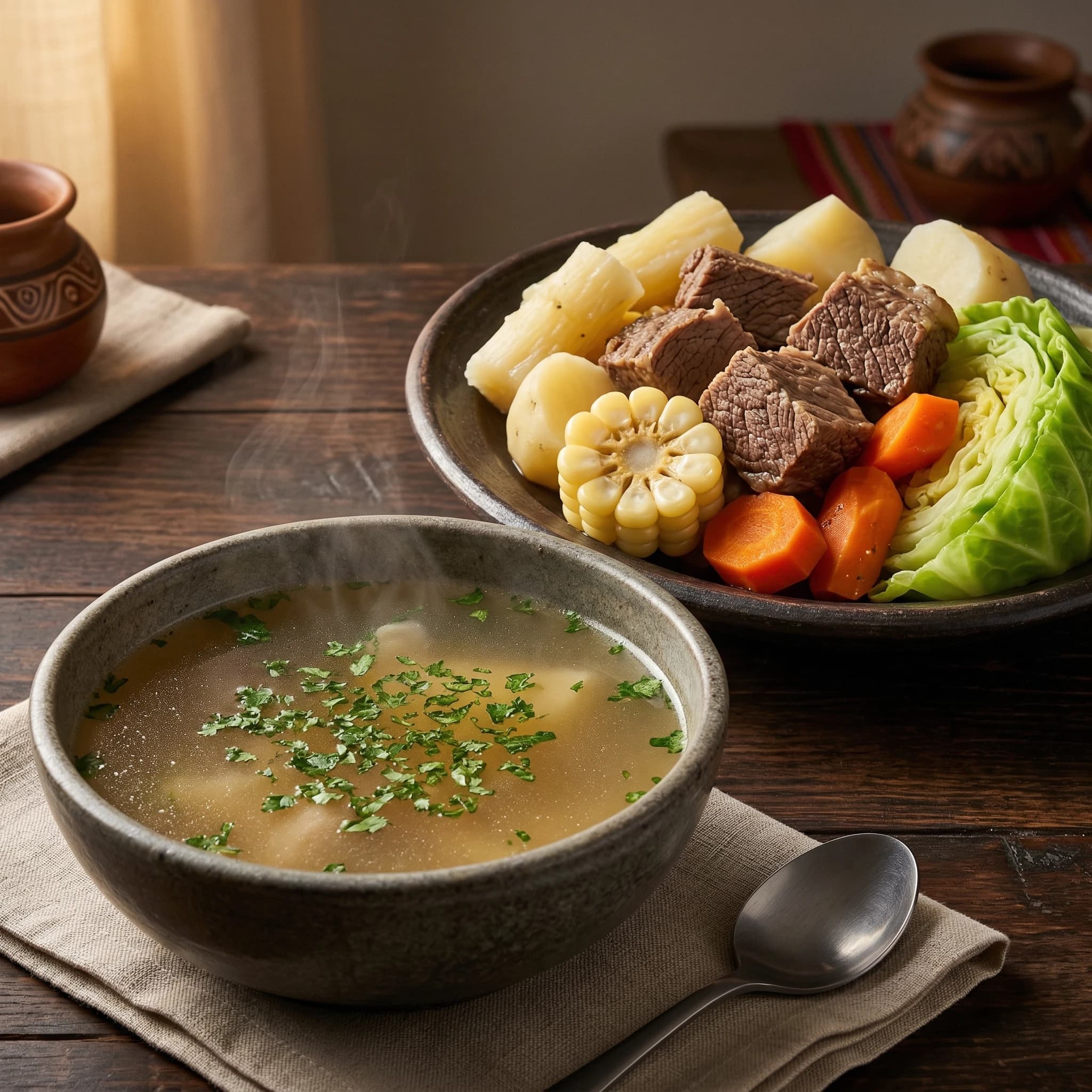 Peruvian Beef Sancochado