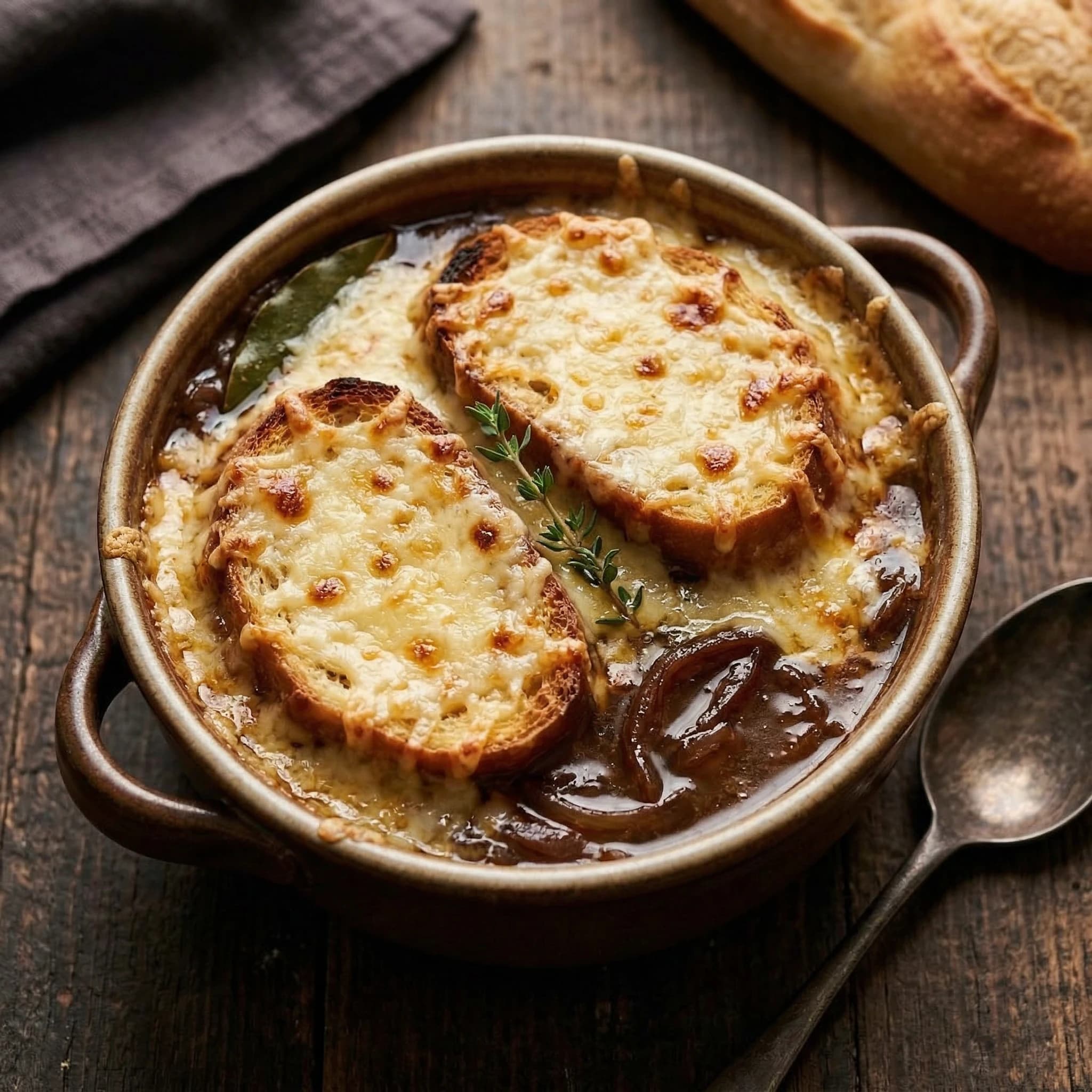 Sopa de Cebolla Francesa