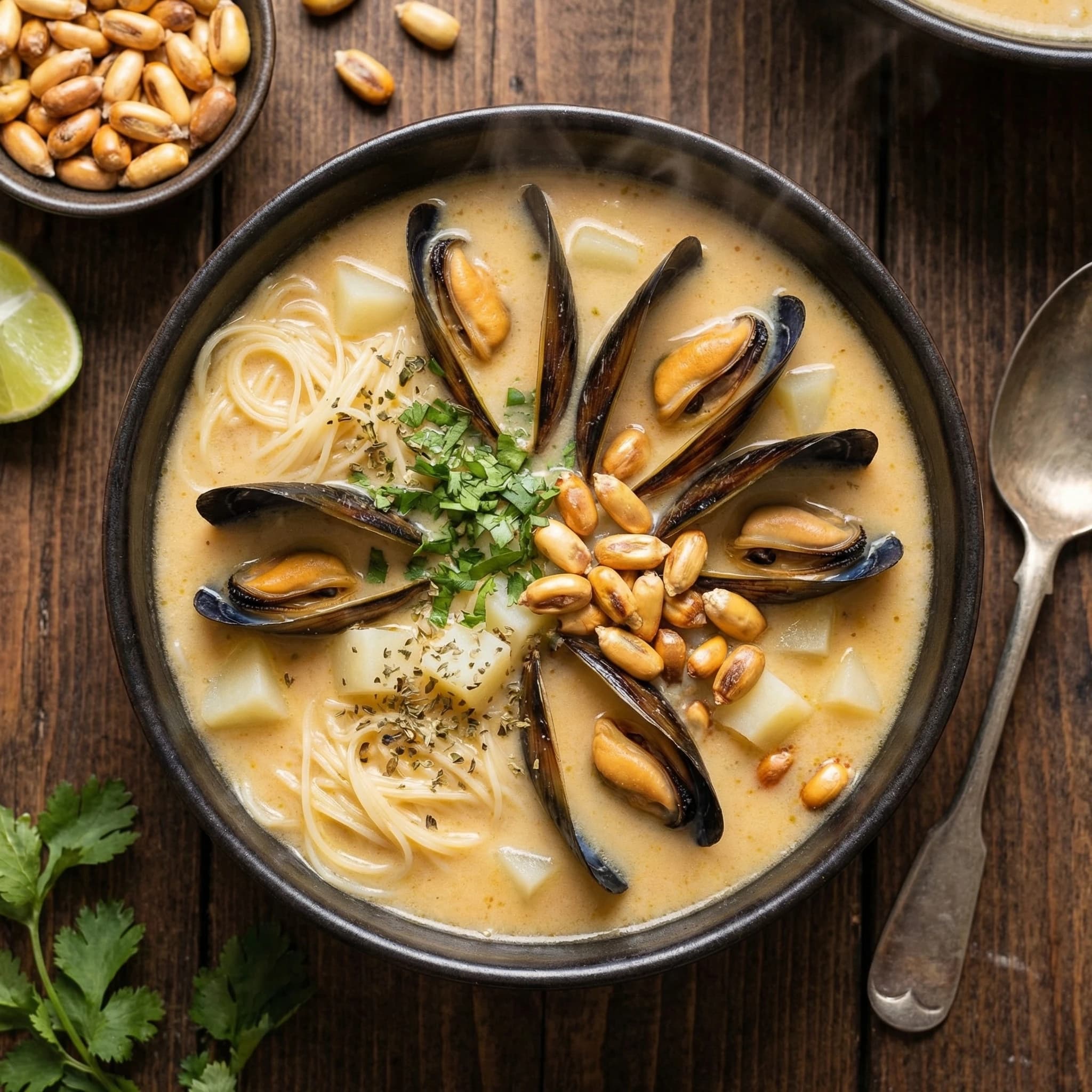 Port-Style Mussel Soup