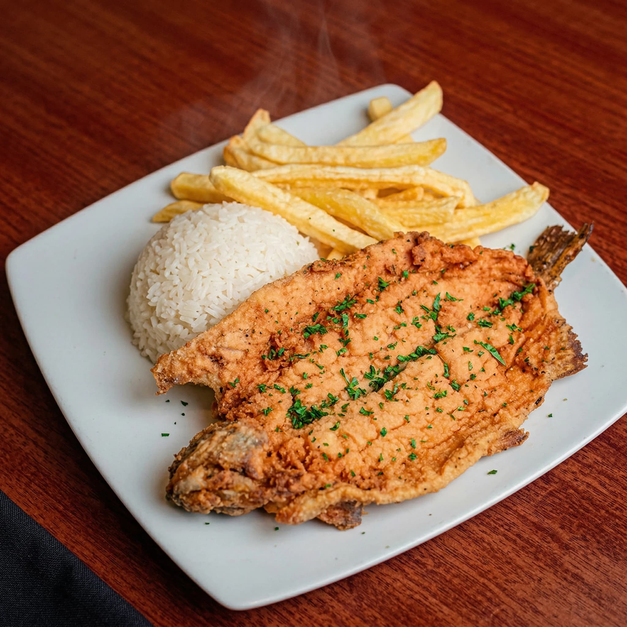Peruvian Fried Trout