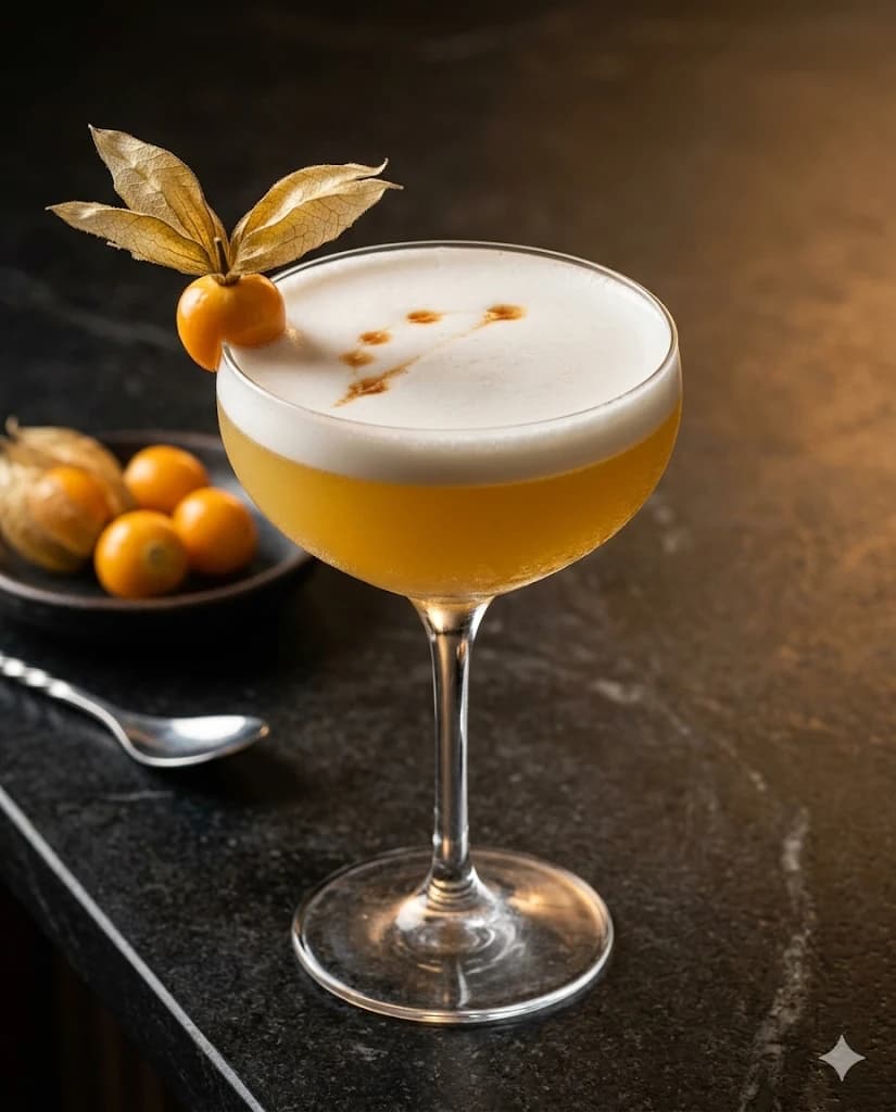 Aguaymanto Sour