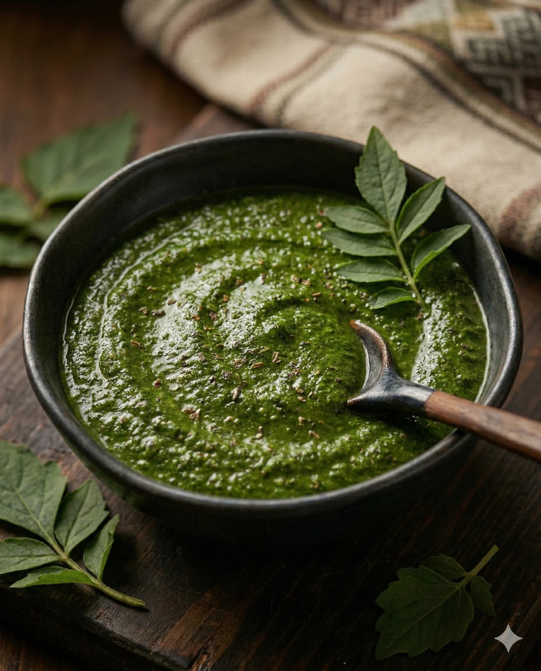Huacatay Green Chili Sauce