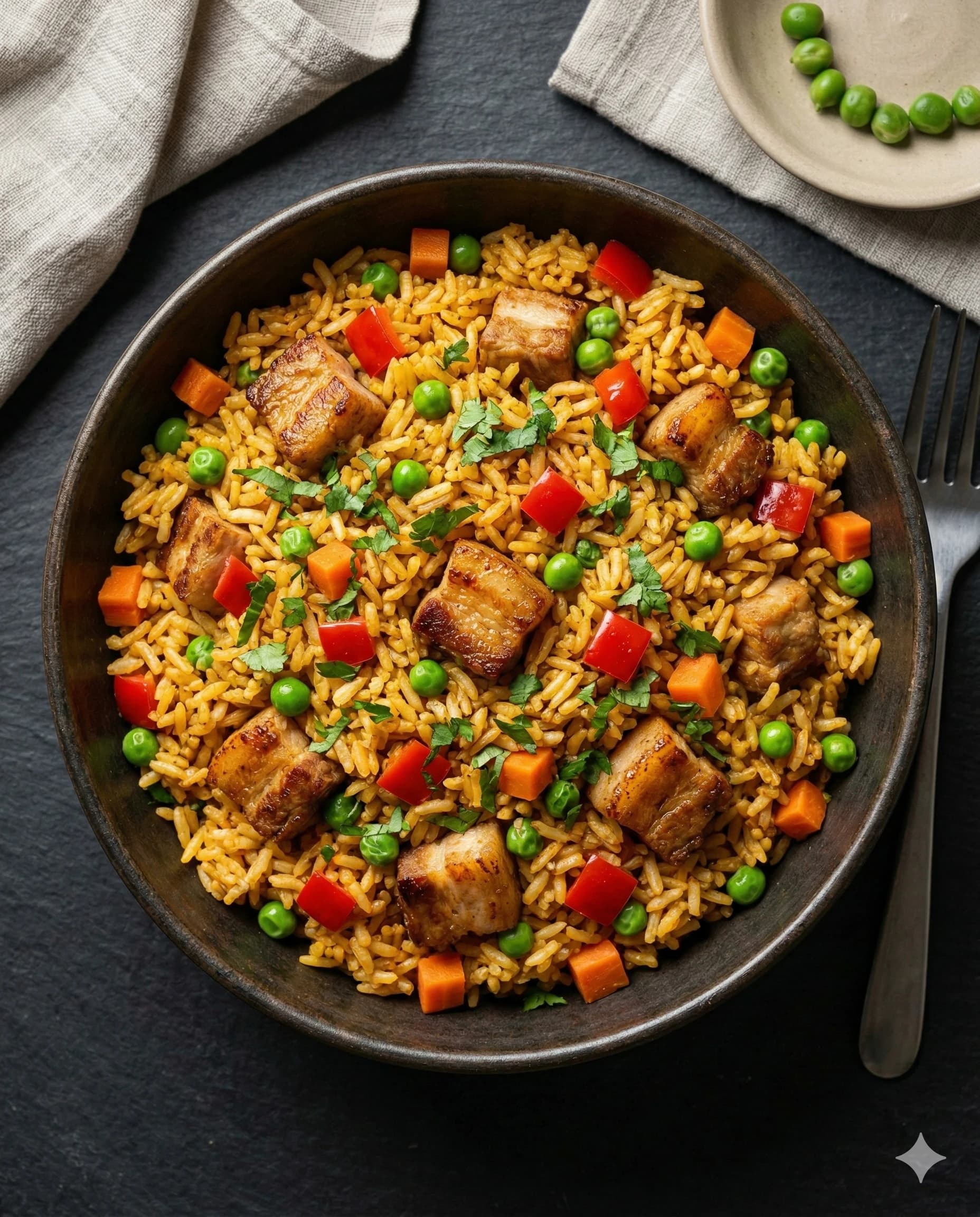 Peruvian Pork Rice